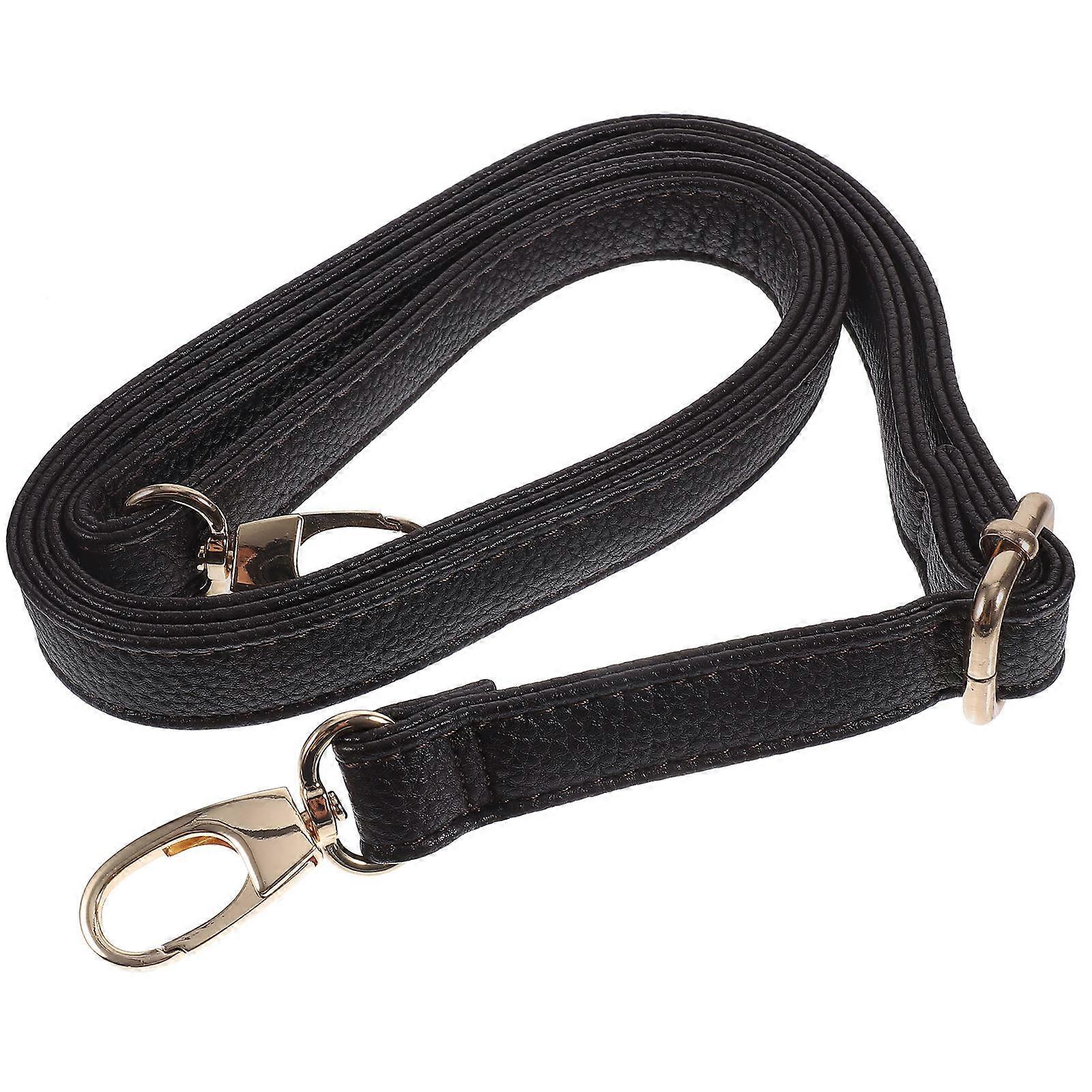 Universal Replacement Crossbody Bag Strap Pu Leather Material Creative Style Bag Strap 140x2x0.5cm 1Pack