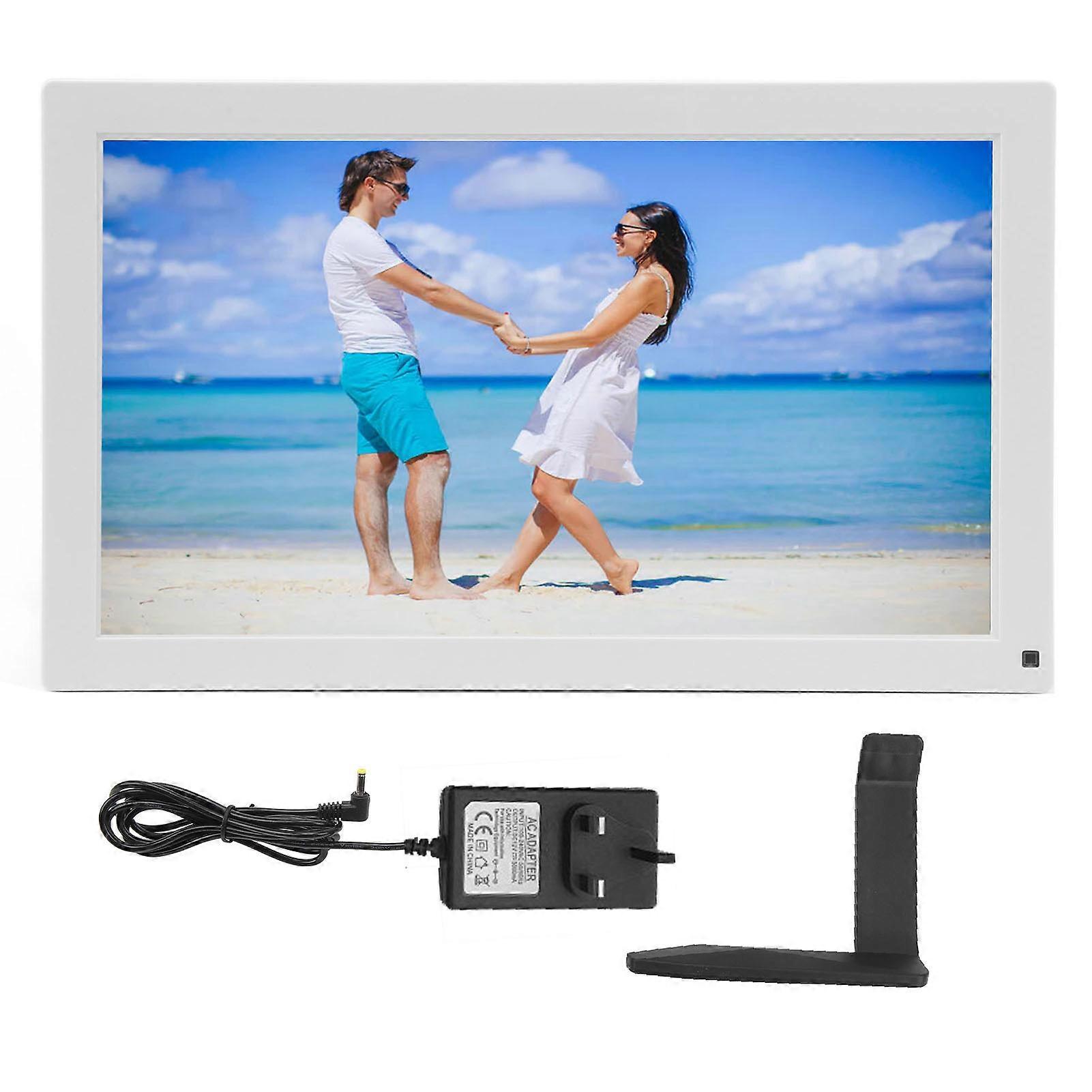 15.6" HD IPS WiFi Digital Photo Frame, Touchscreen, APP Control, 32GB Storage