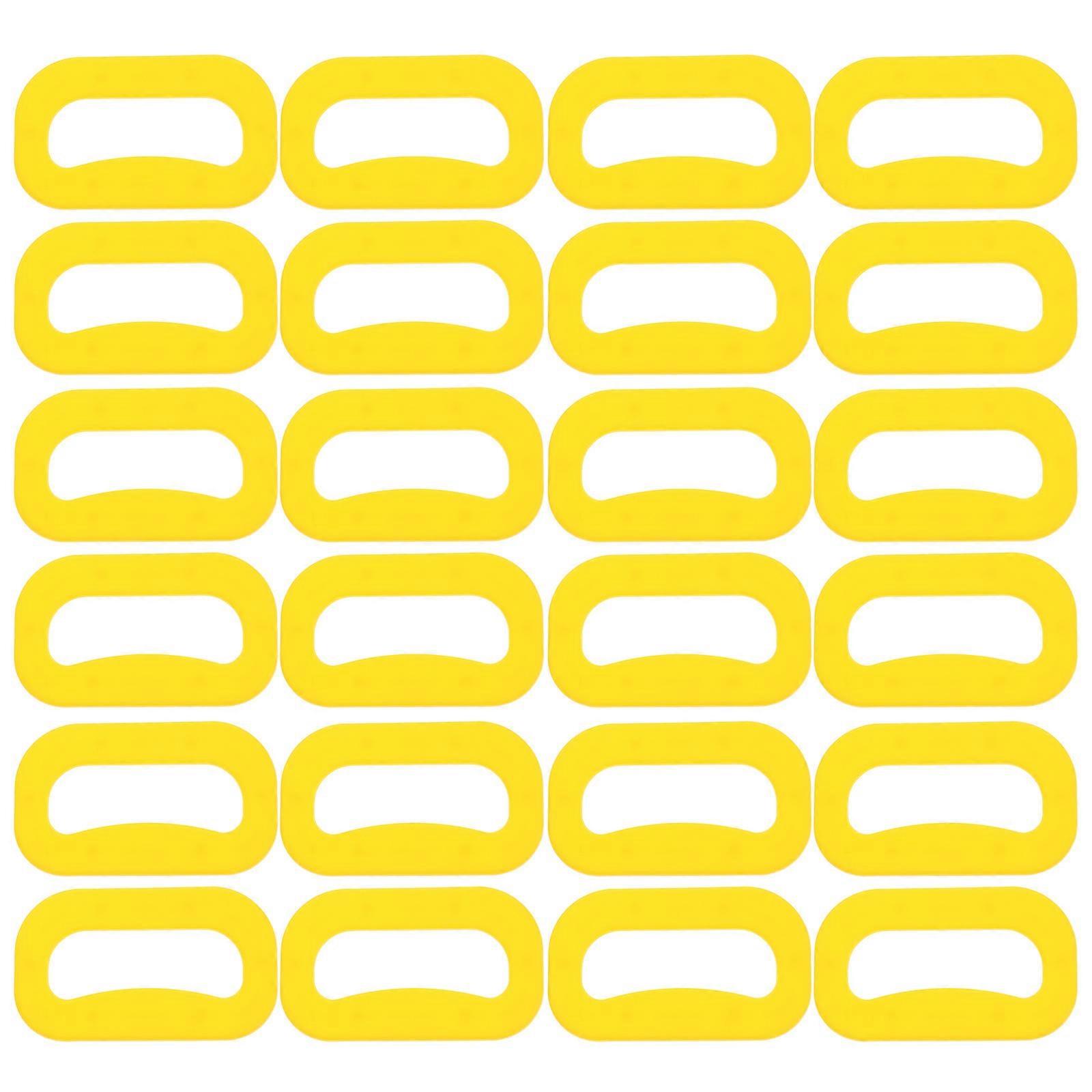 100pcs Durable Plastic Box Handles for Cardboard Boxes Black Lightweight Smooth Surface