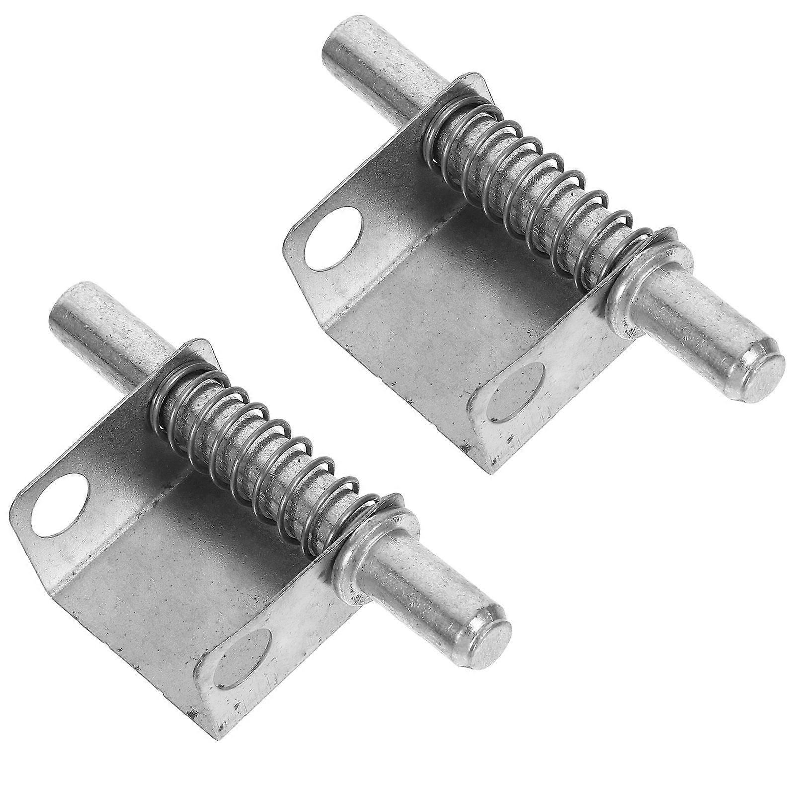 Replacement Safe Door Hinge 2Pcs Silver Security for Repair Use Hinge for Safe Box