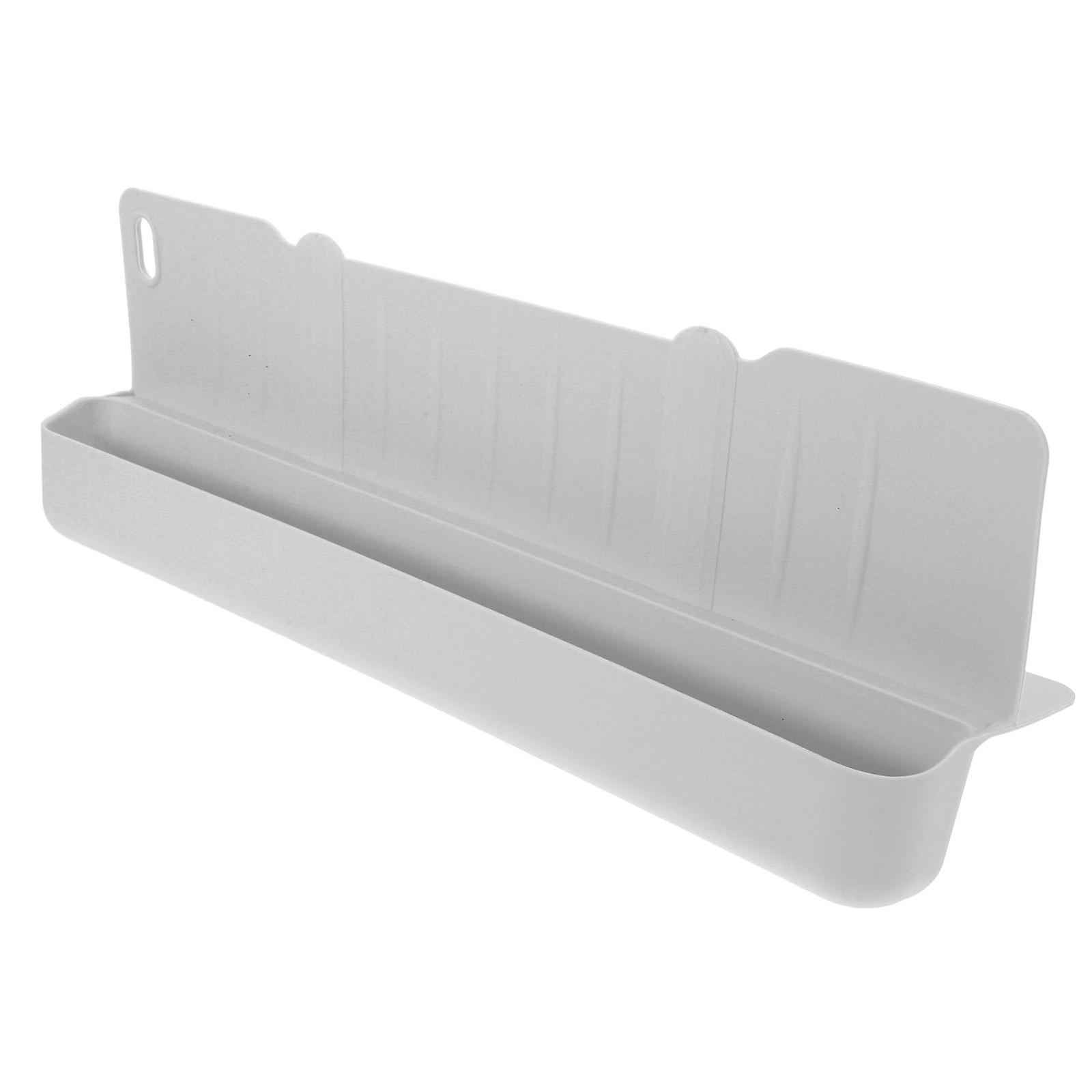 Silicone Sink Splash Guard with Storage Rack Durable Dish Drying Mat for Kitchen and Bathroom Use