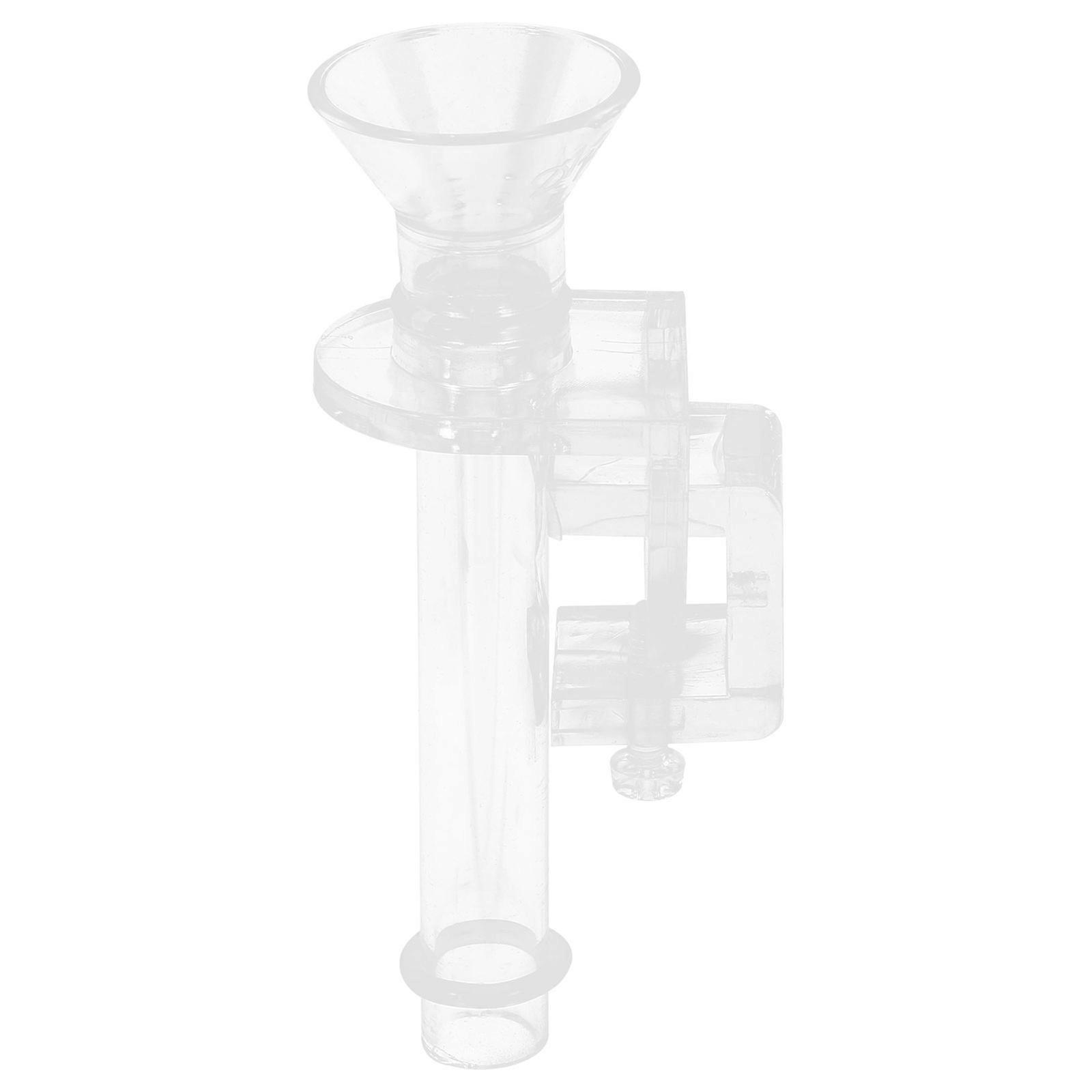 Shrimp Feeder Acrylic Fish Tank Shrimp Tool Wall-Mounted Design 1Set