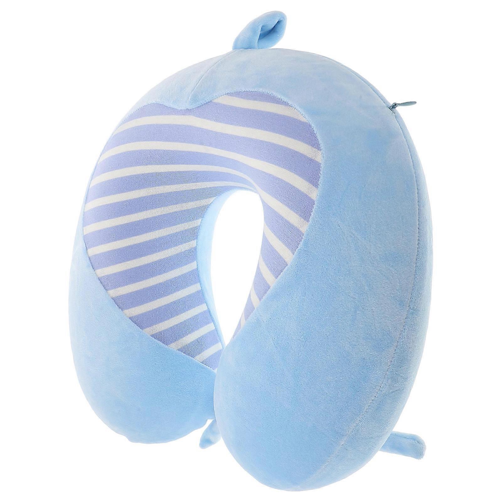 Ergonomic U Shaped Travel Neck Pillow for Airplane, Car, and Office Use – Compact, Comfortable Support for Neck and Head