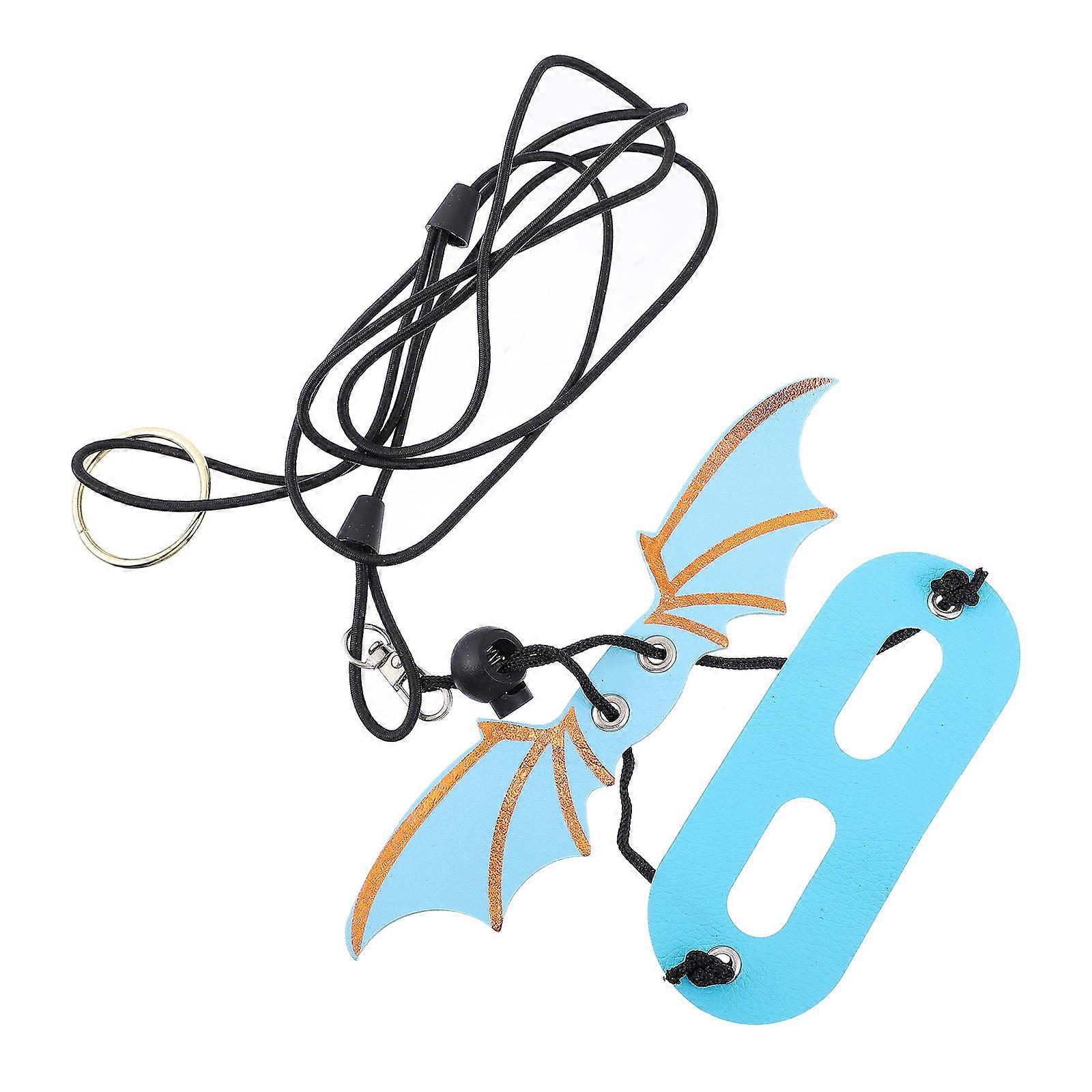 The **5pcs Adjustable Reptile Harness Leash with Wing Design** is a practical and comfortable gear set designed for safely walking and handling small
