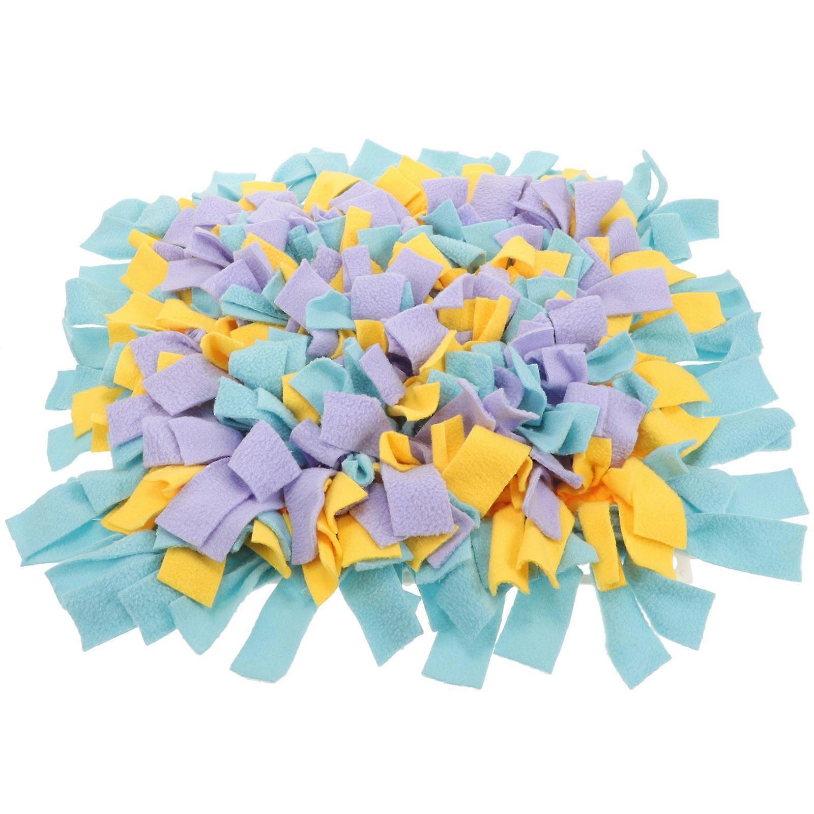 Pet Snuffle Pad Colorful Puzzle Mat for Dog Activity