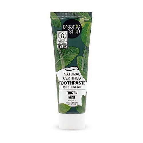 Certified natural fresh breath toothpaste 100 g