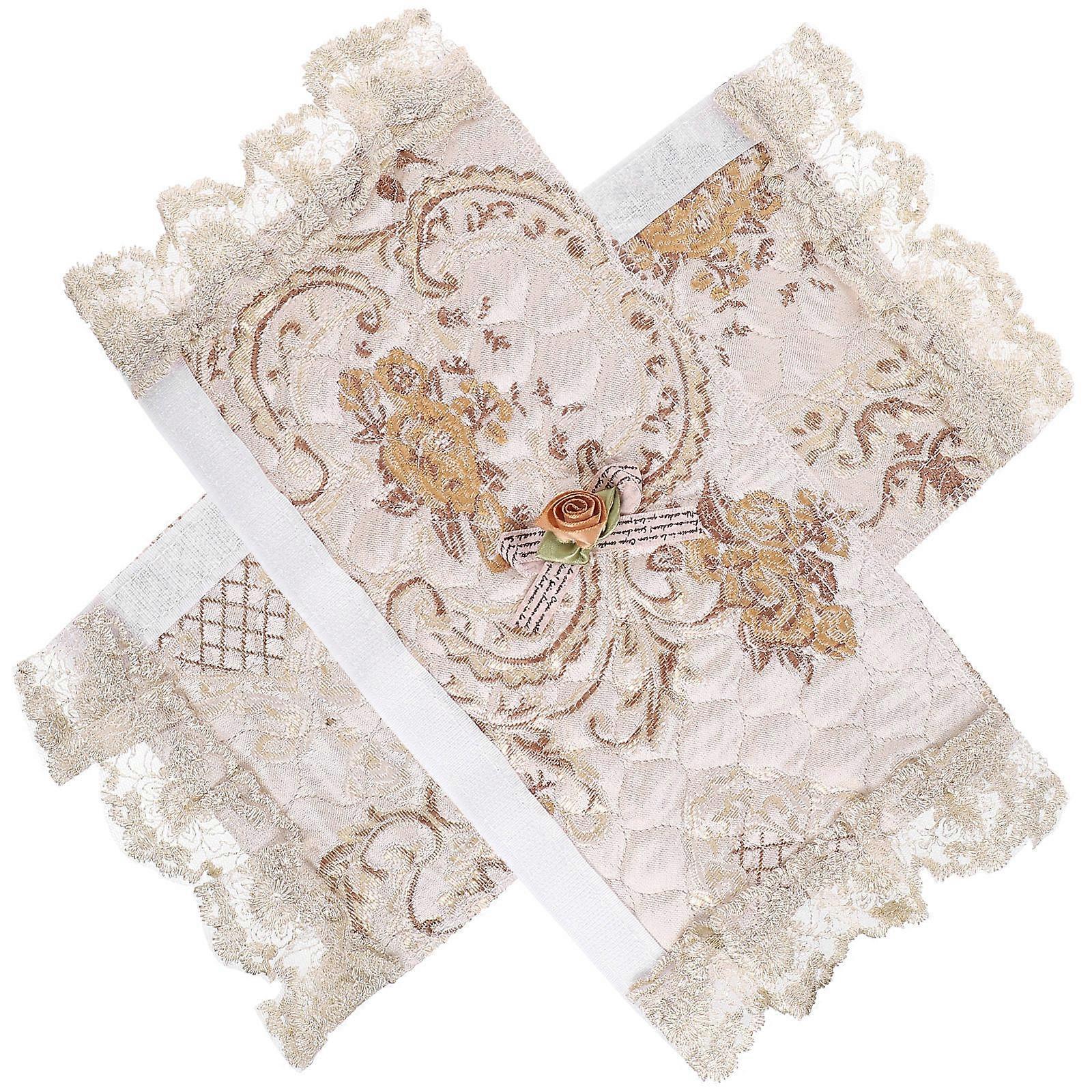 Kitchen Appliance Protective Covers Fridge Handle Wrap Cloth Easy to Install 1Pair