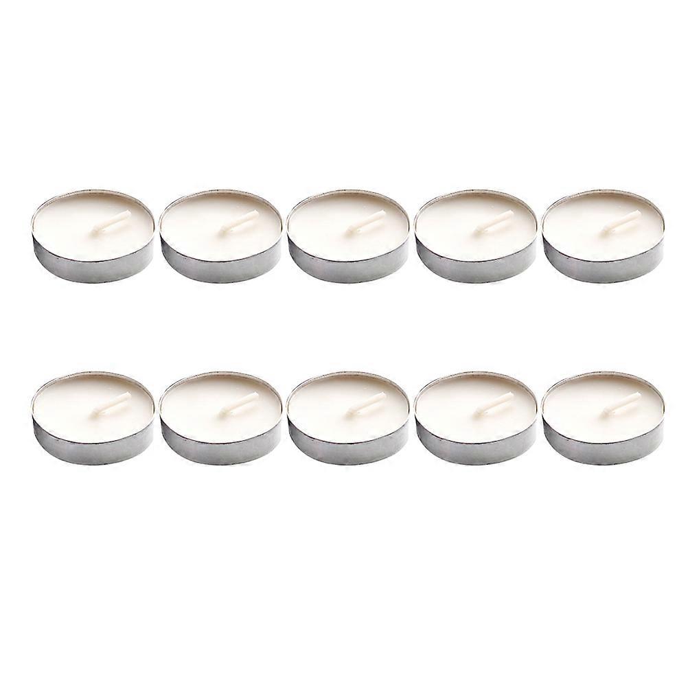 Bulk Mini Candles Practical Tea Warmer Candles Shop Use Compact Design Paraffin 20Pack