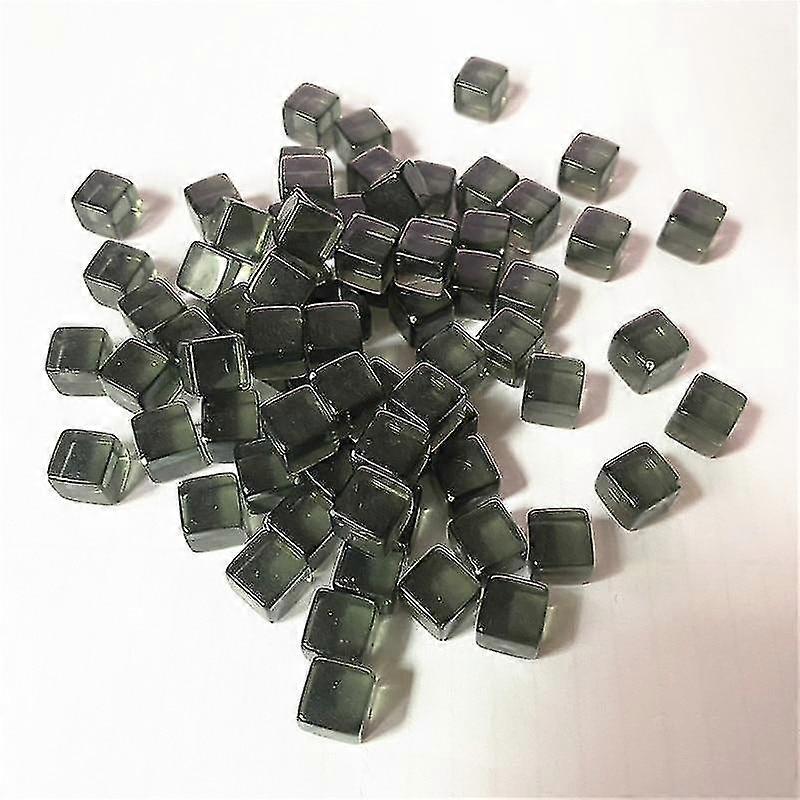 Colorful Rounded Corner Transparent Crystal Dice