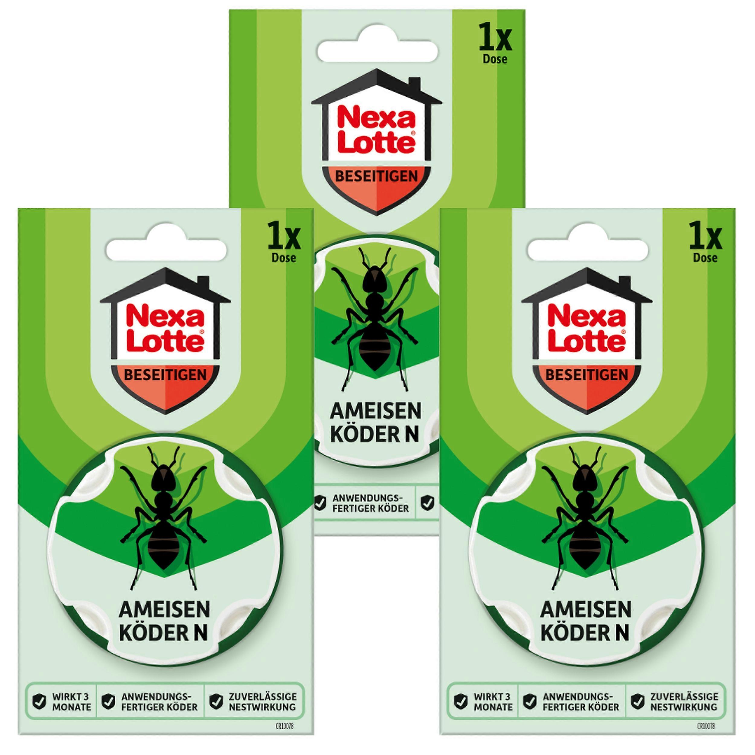 3 x NEXA LOTTE® Ant Bait N, 1 can
