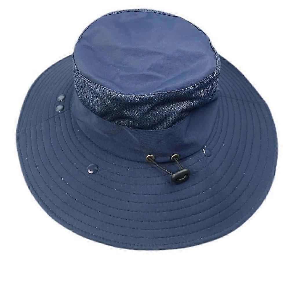 新しい日焼け止め釣り帽子夏の通気性メッシュキャンプハイキングキャップ抗UVサンハット登山キャップメンズ帽子