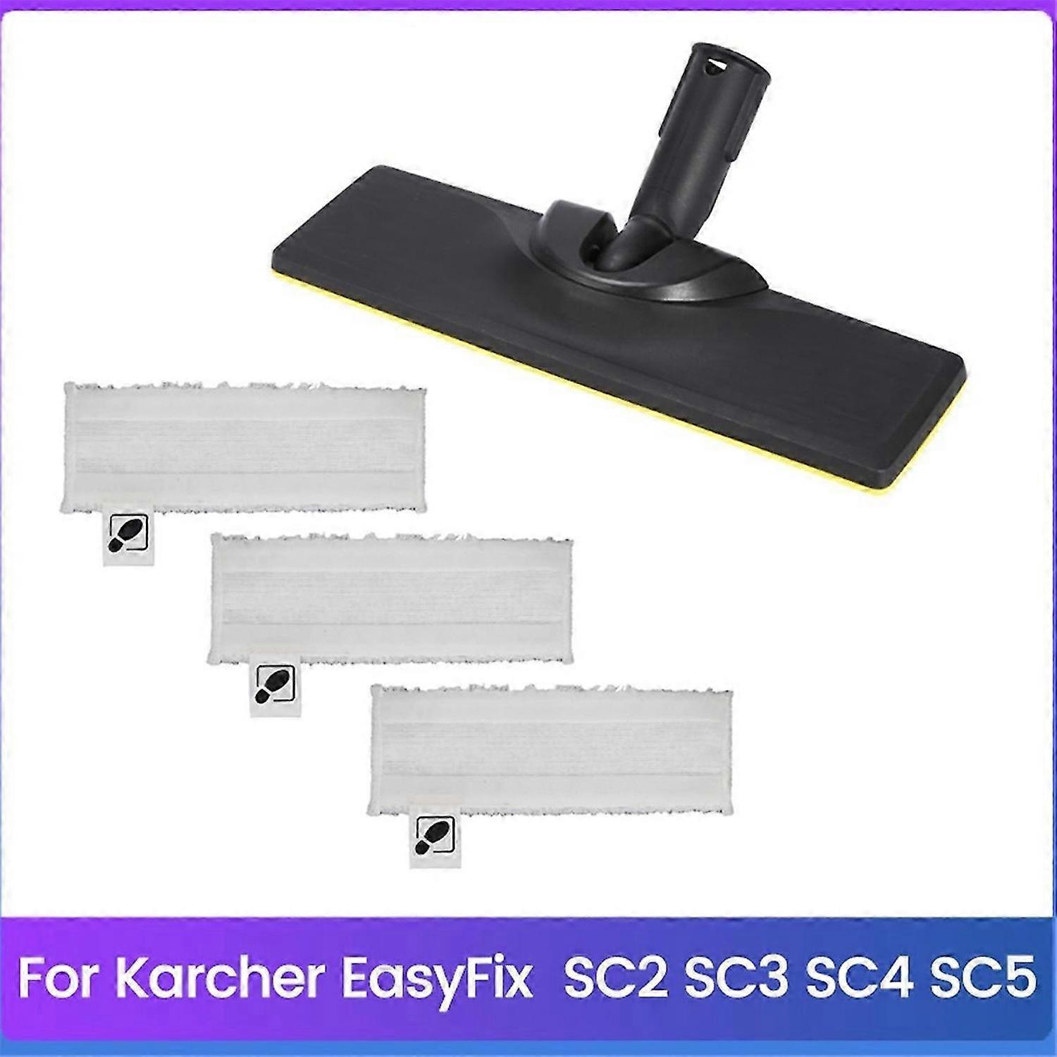 For Karcher EasyFix SC2 SC3 SC4 SC5 Steam Cleaner Parts Replacement Floor Nozzle and Microfibre Mop