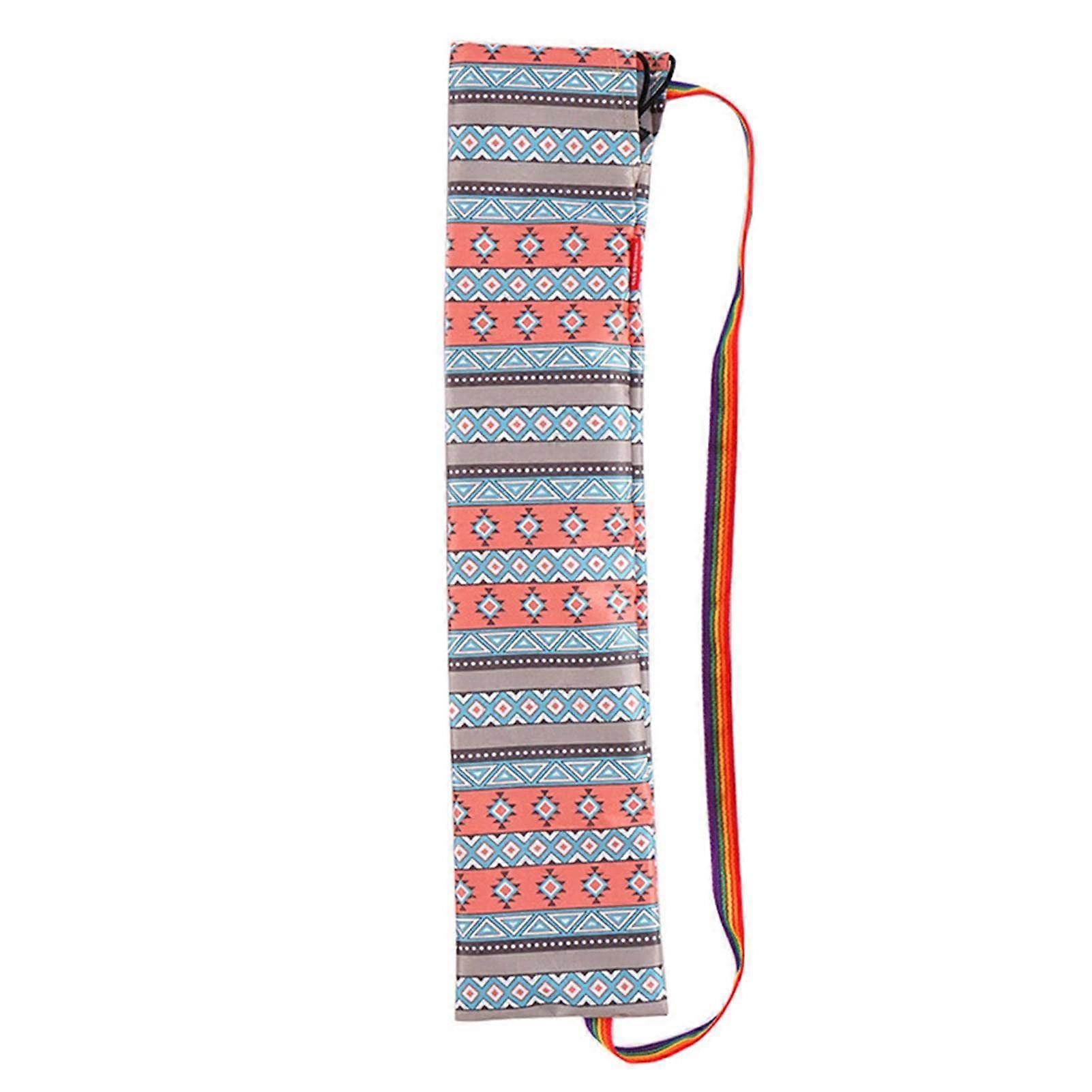 Foldable Hiking Stick Bag Waterproof Organizer for Ground Nails Lightweight 64x14cm Durable Storage Solution