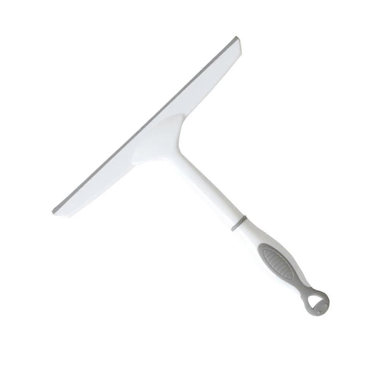 Window Cleaner Double-Sided Cleaning Tool with Rotating Scrubbing Brush for Indoor and Outdoor Use, Multi-Purpose Window Scraper and Glass Cleaner