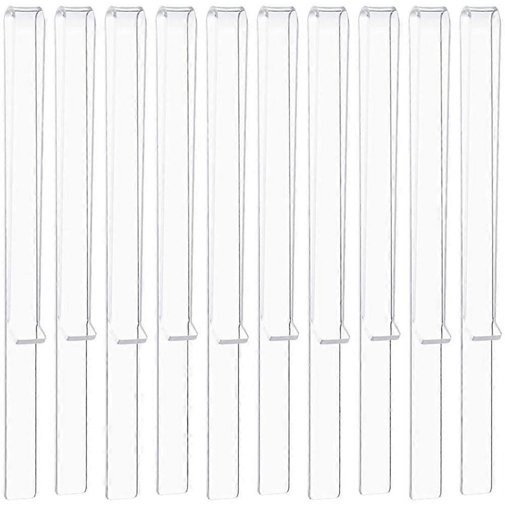 5ペアアクリルミュージッククリップミュージックページホルダークリップピアニストミュージシャンのための透明シートミュージッククリップ