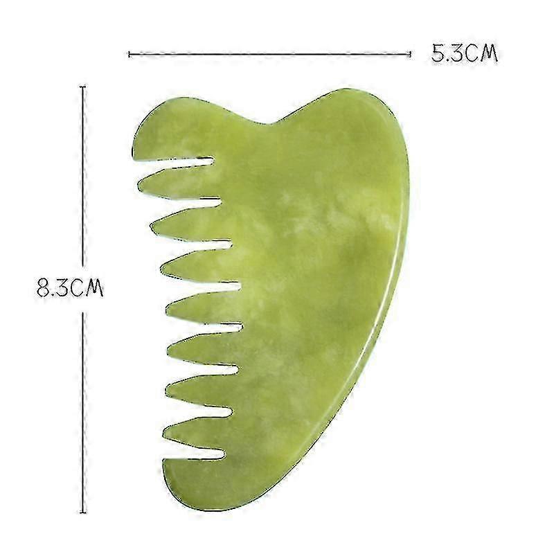 مجموعة Gua Sha الطبيعية لأدوات تدليك الوجه مع حجر اليشم الفطري وعصا الوخز بالإبر للجسم ومكشطة الجمال