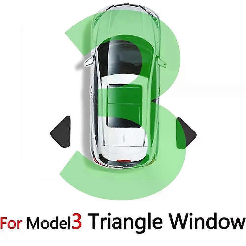 חלון צד לרכב שמשיה קדמית אחורית שמשה קדמית מסך חלון פרטיות שמשיה למותג מתאים דגם 3 2017-2021 2022 אביזרי דגם Y