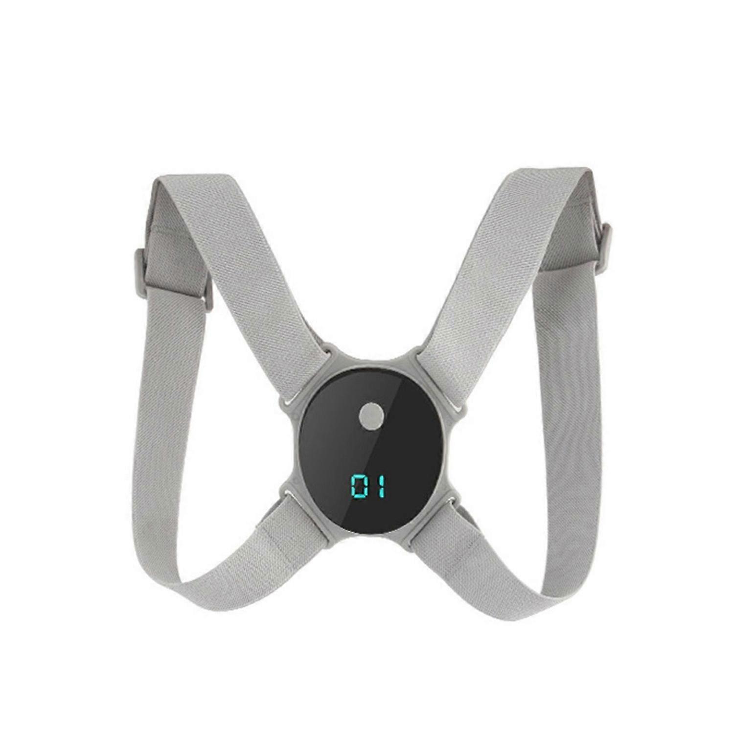 Smart Posture Corrector, Upper Back Brace with Vibration Intelligent Posture Reminder, Posture Train