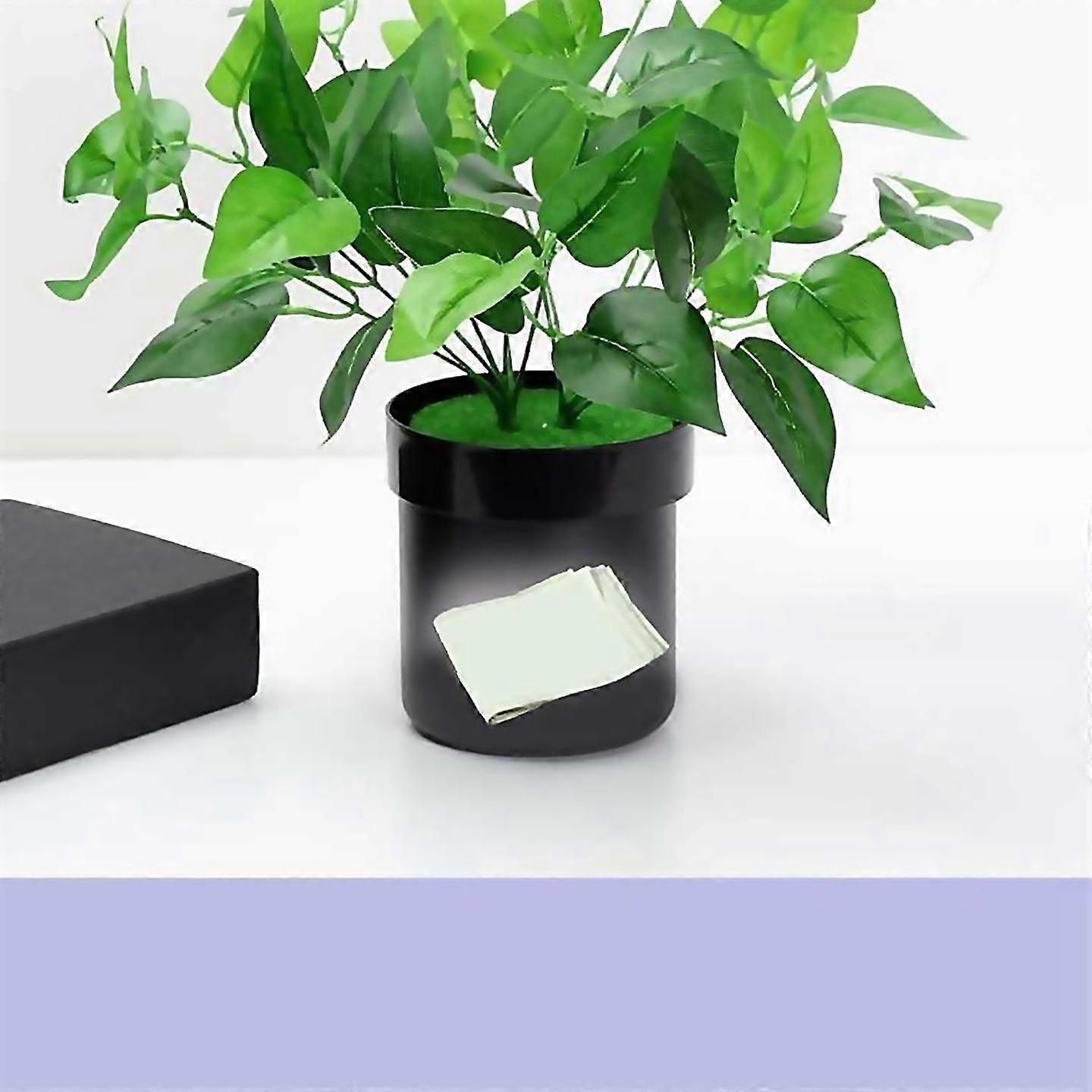 For Flower Pot Hidden Safe Lock Box Pots Storage Jar+lock B