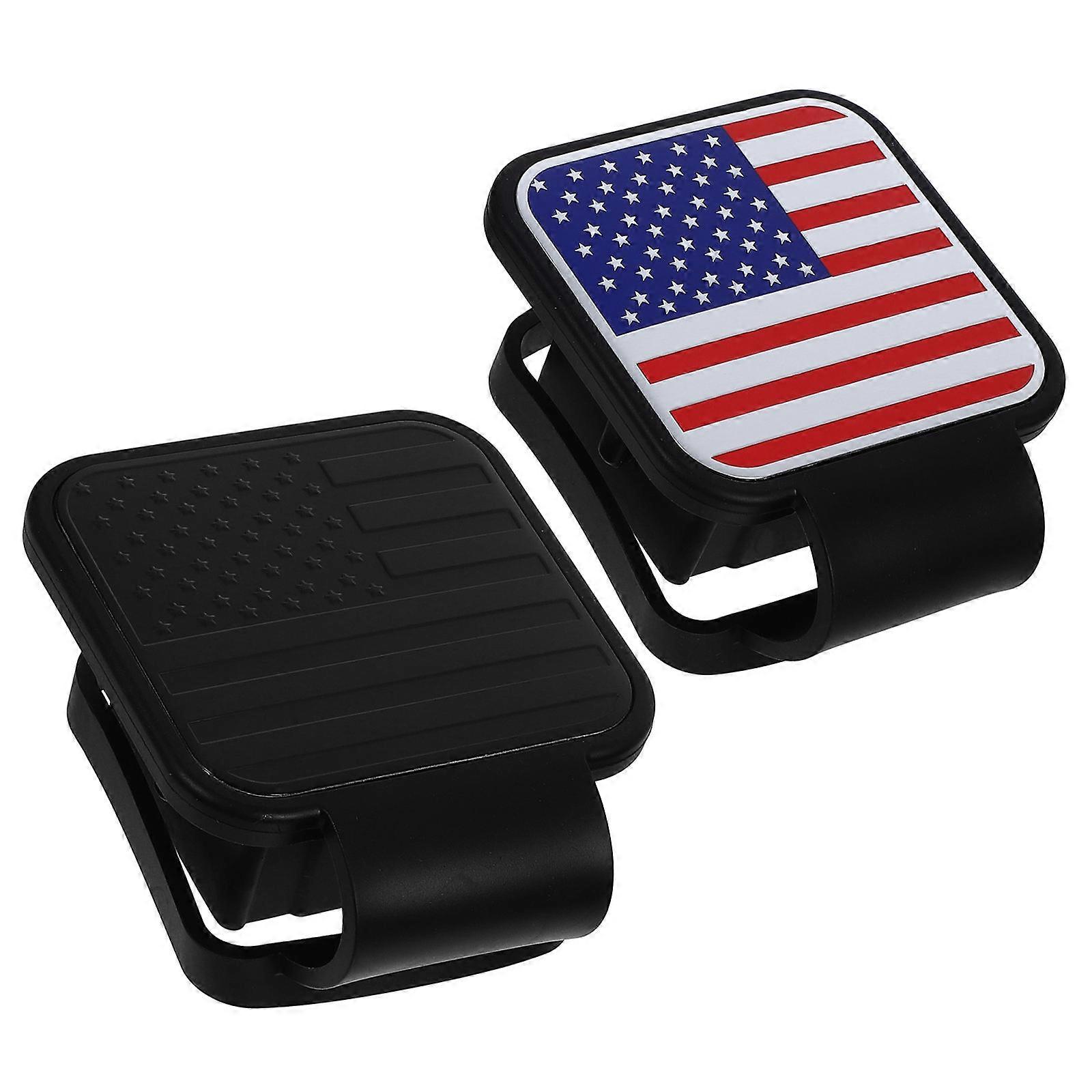 Receiver Hitch Cover Protective Cap For Towing Hitch Protect Trailer Hitch Silicone 4Pcs