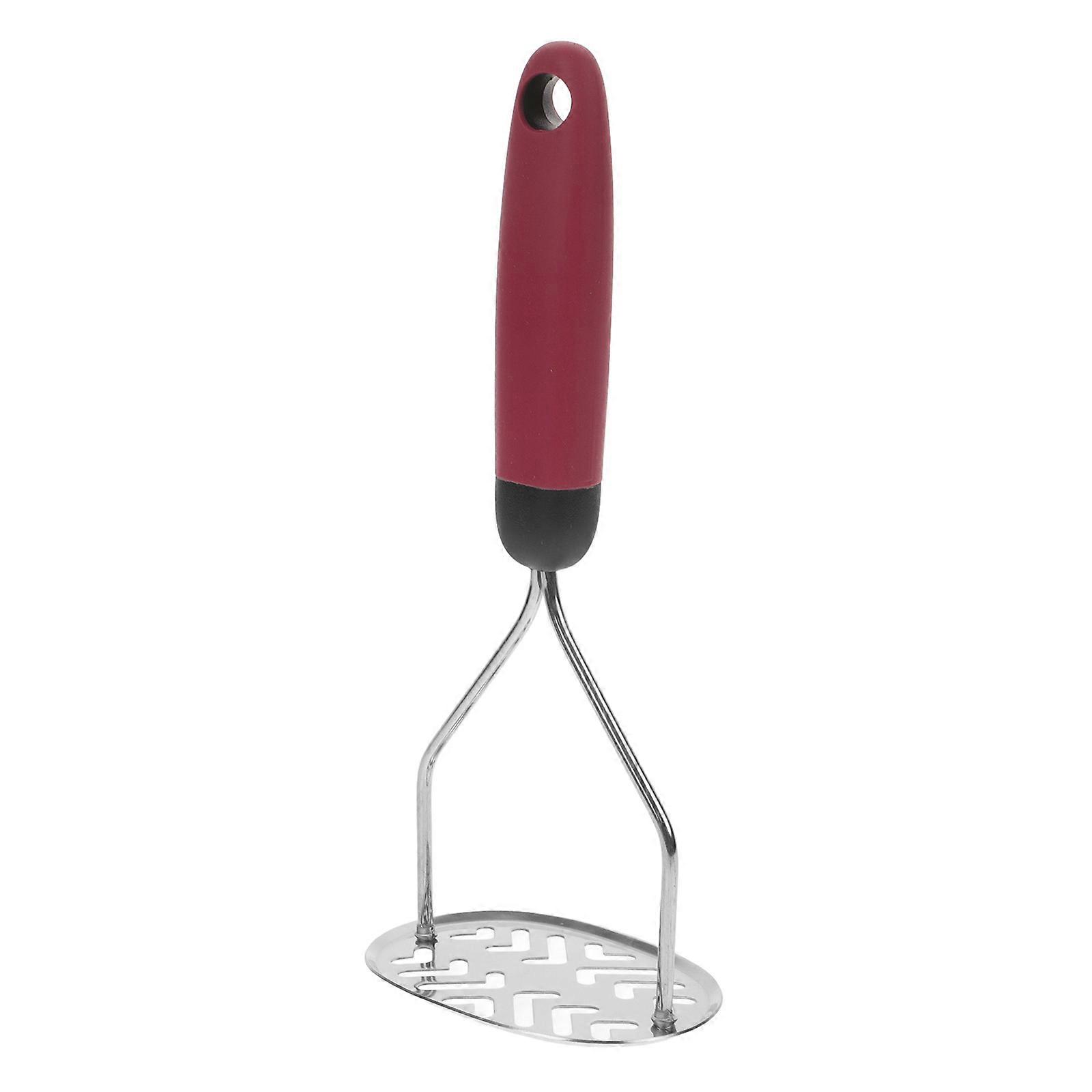 Stainless Steel Potato Masher Ricer Tool for Smooth Puree Easy to Clean Kitchen Essential for Potatoes, Avocado, and Beans Perfect for Home and