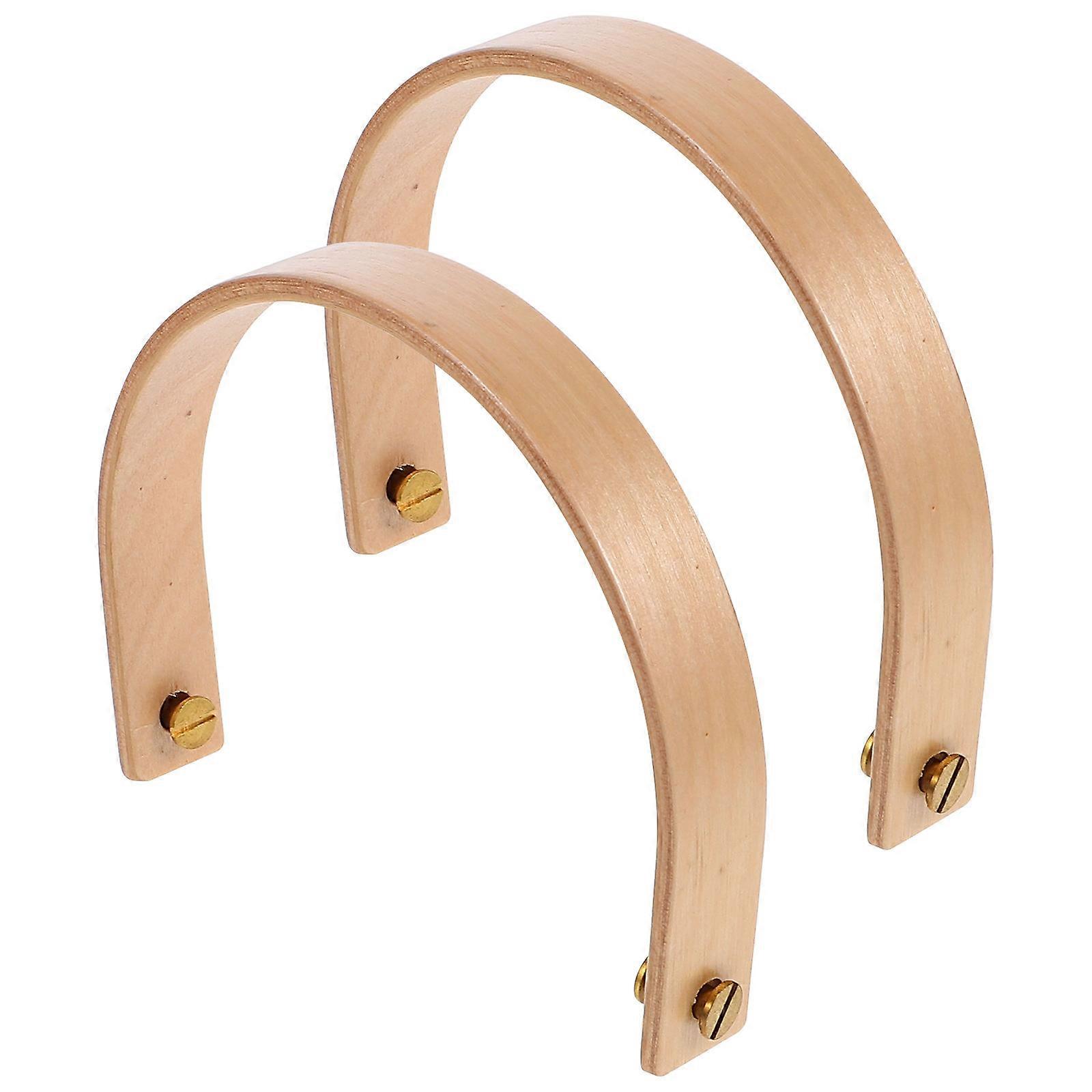 Universal Pot Handle Replacement Teapot Grip U-Shaped Home Use Beech 2 Sets
