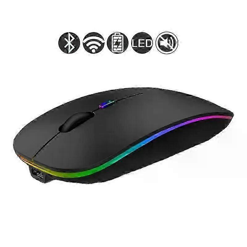 Wireless Bluetooth Mouse for Compatible MacBook Air Pro Retina 11 12 13 15 16 Laptops, Rechargeable and Silent Gaming Mouse