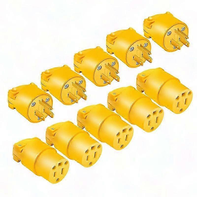 Electrical Plug & Connector Set for Extension Cord