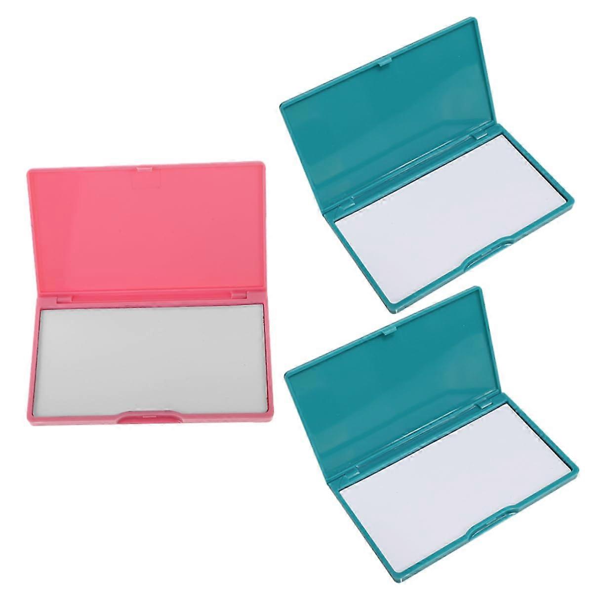 Magnetic Needle Storage Box 3 Pieces with Flip Lid for Sewing Accessories, Travel and Home Use, Durable Organizer for Needles and Buttons