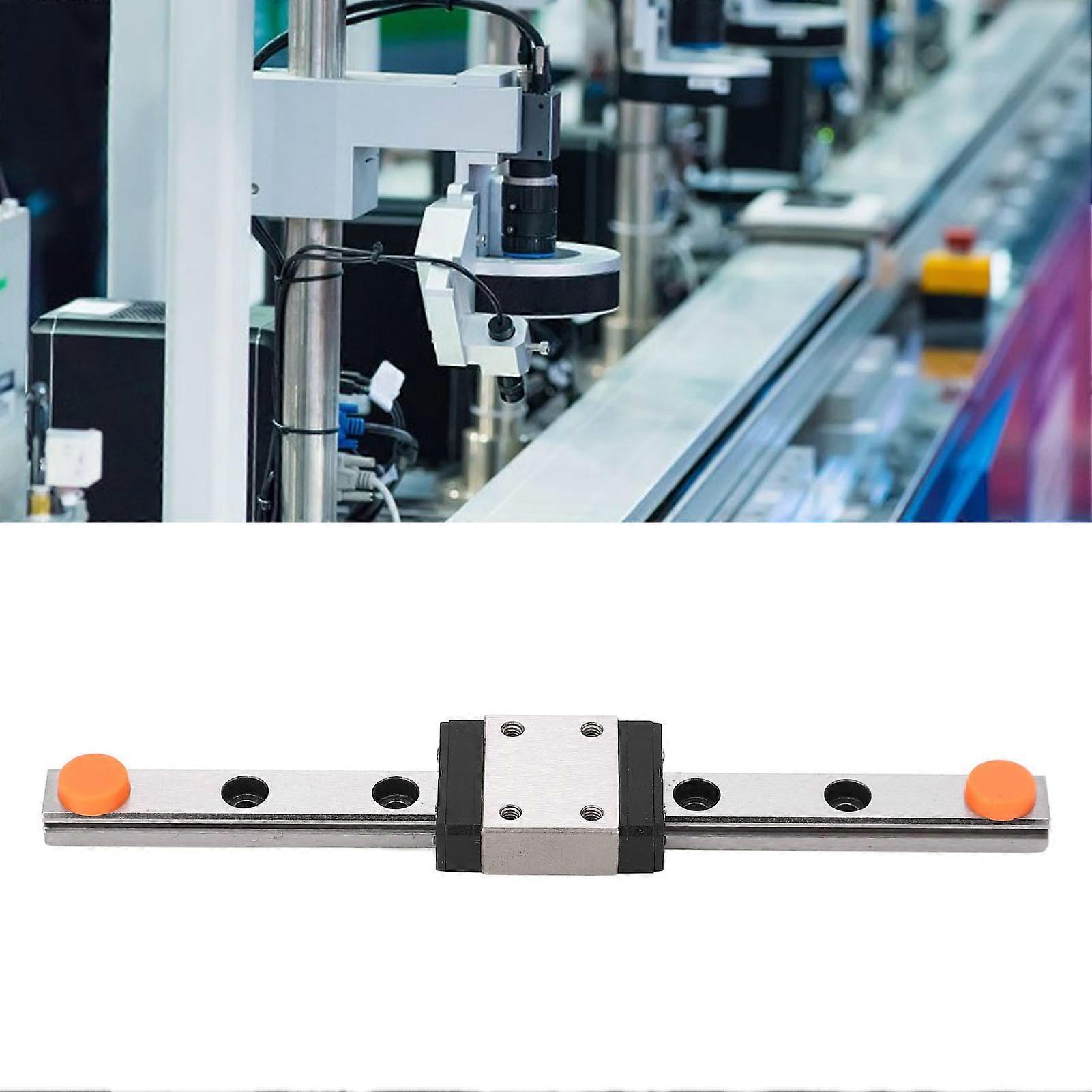 Linear Guide Rail Bearing Steel Linear Motion Guideway MGN7C‑100‑1R with Carriage Block 
