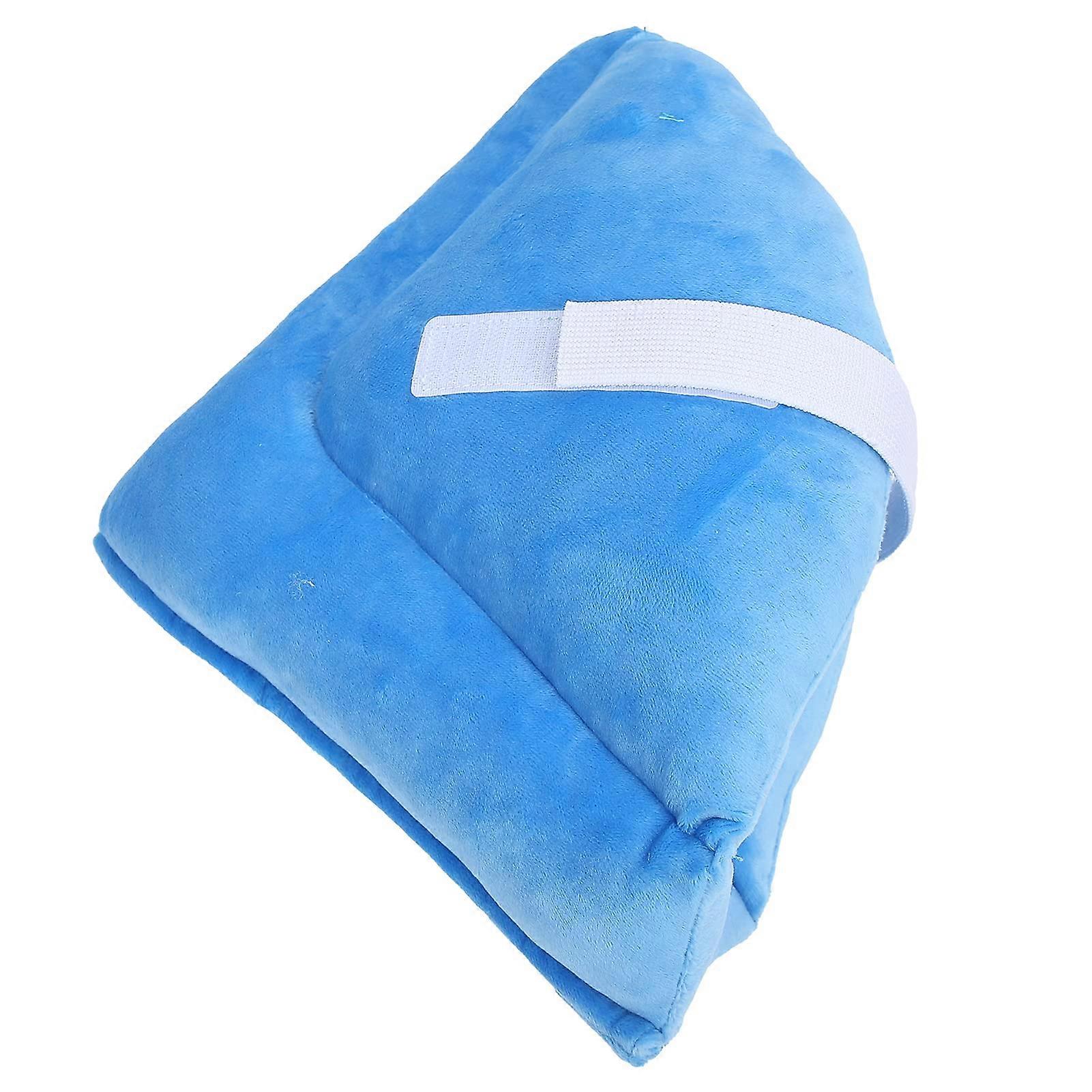 Antipressure heel cushions and protective pads with ergonomic design to relieve foot pressure, made of soft flannel material, 25 x 22 cm.