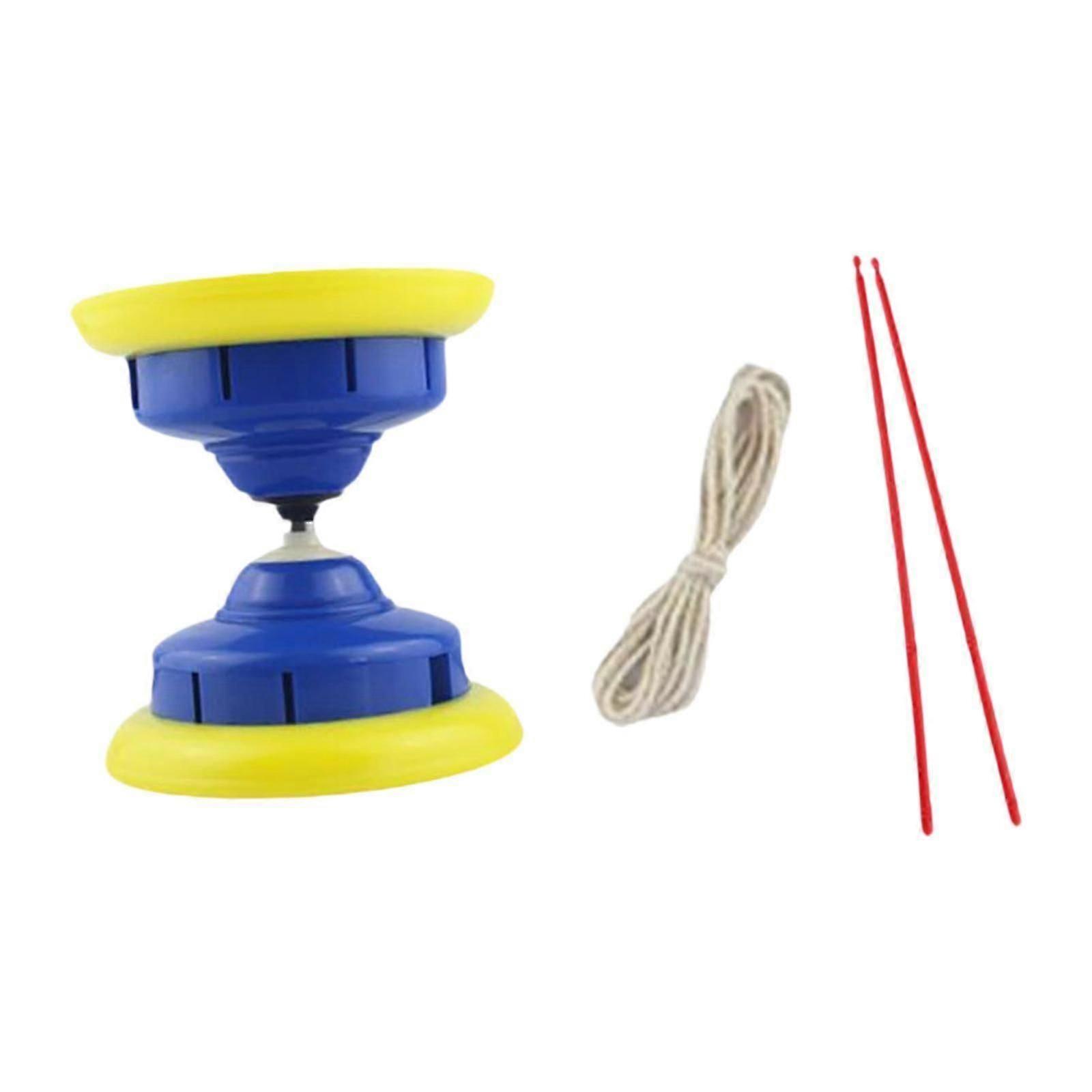 Chinese Diabolo Set Lightweight Multiuse with Sticks for Park Park red