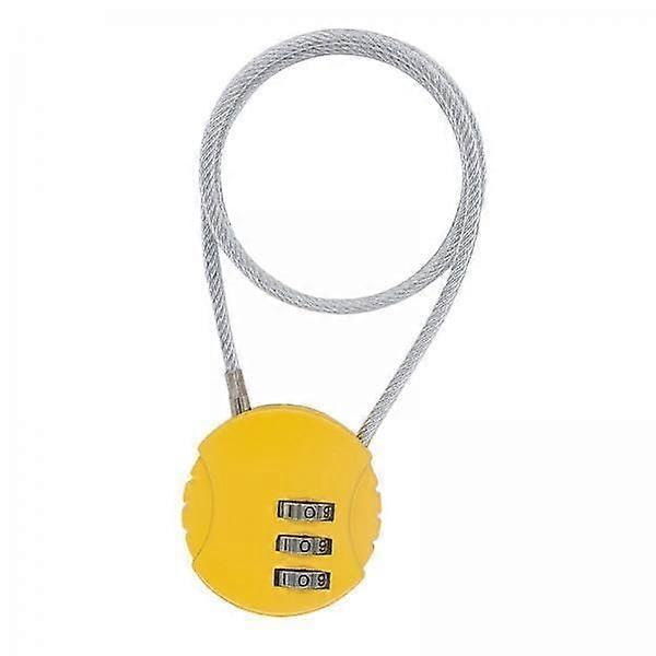 4X bicycle lock stroller motorcycle yellow