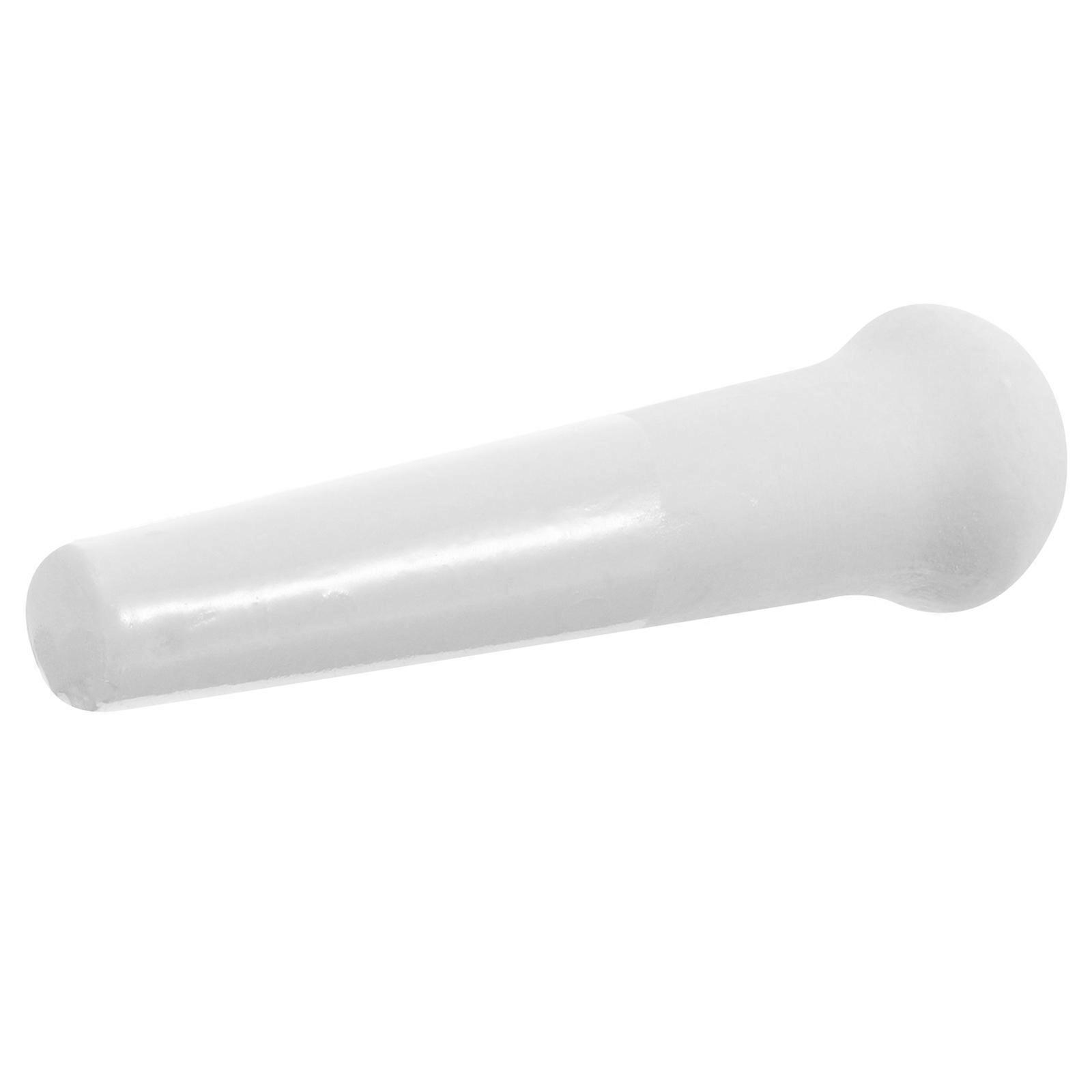 Ceramic Muddler Food Grinding Rod For Kitchen Tool 12cm White Making Purees Pastes 1Set