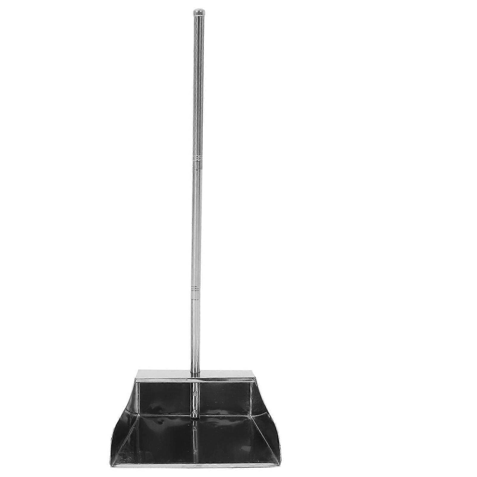 Stainless Steel Dustpan for Home Cleaning with Garbage Refuse Container 1 Set