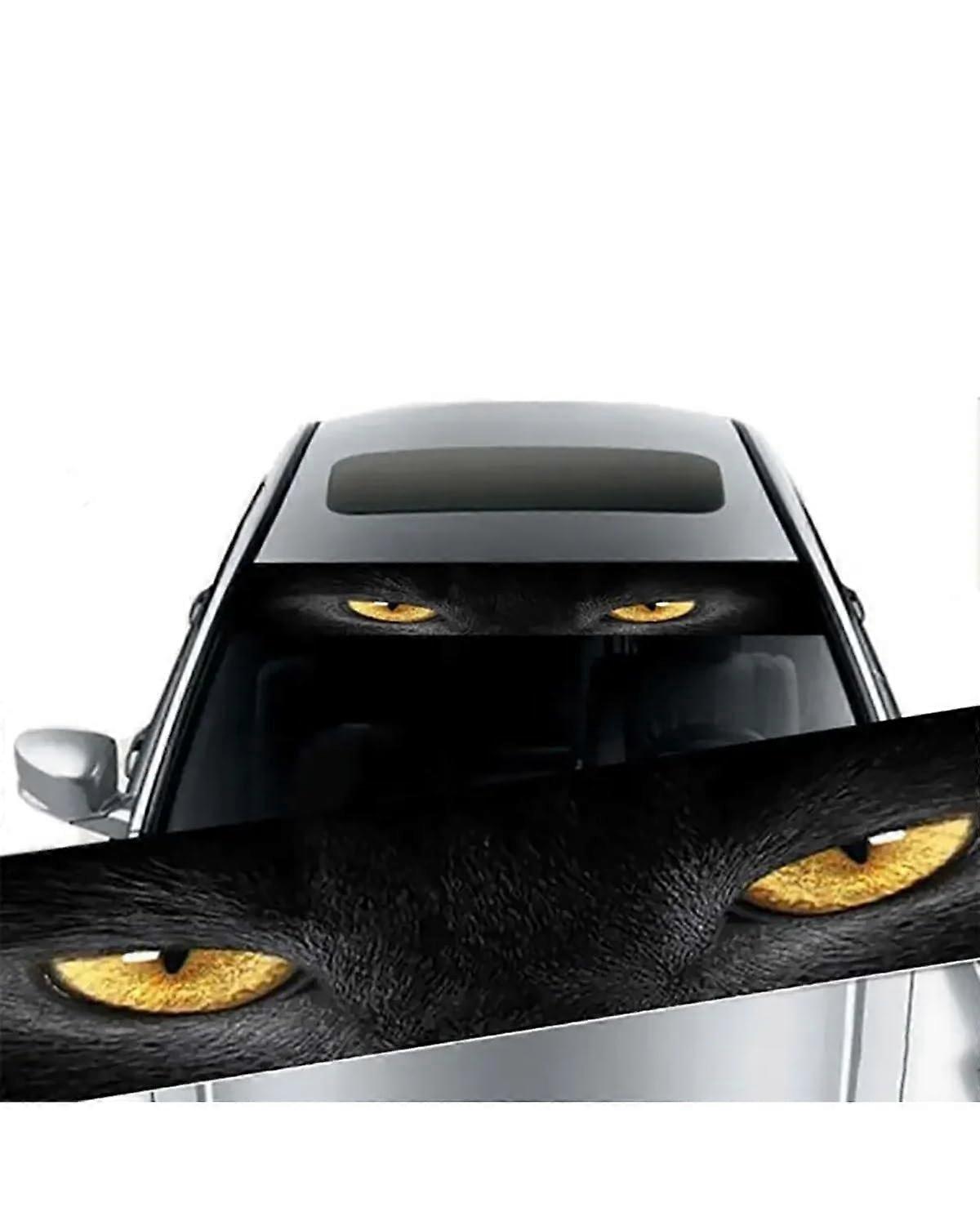 Car Window Sunshade Decal Stickers Type 2 For Front Windshield And Rear Windows Universal Fit