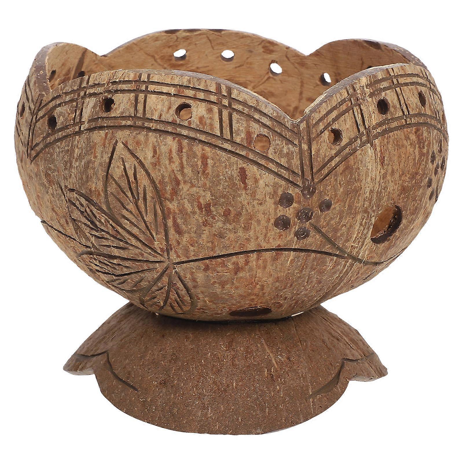 Succulent Wall Planters Natural Hanging Coconut Planter For Homeowners Garden Enthusiasts 1Set