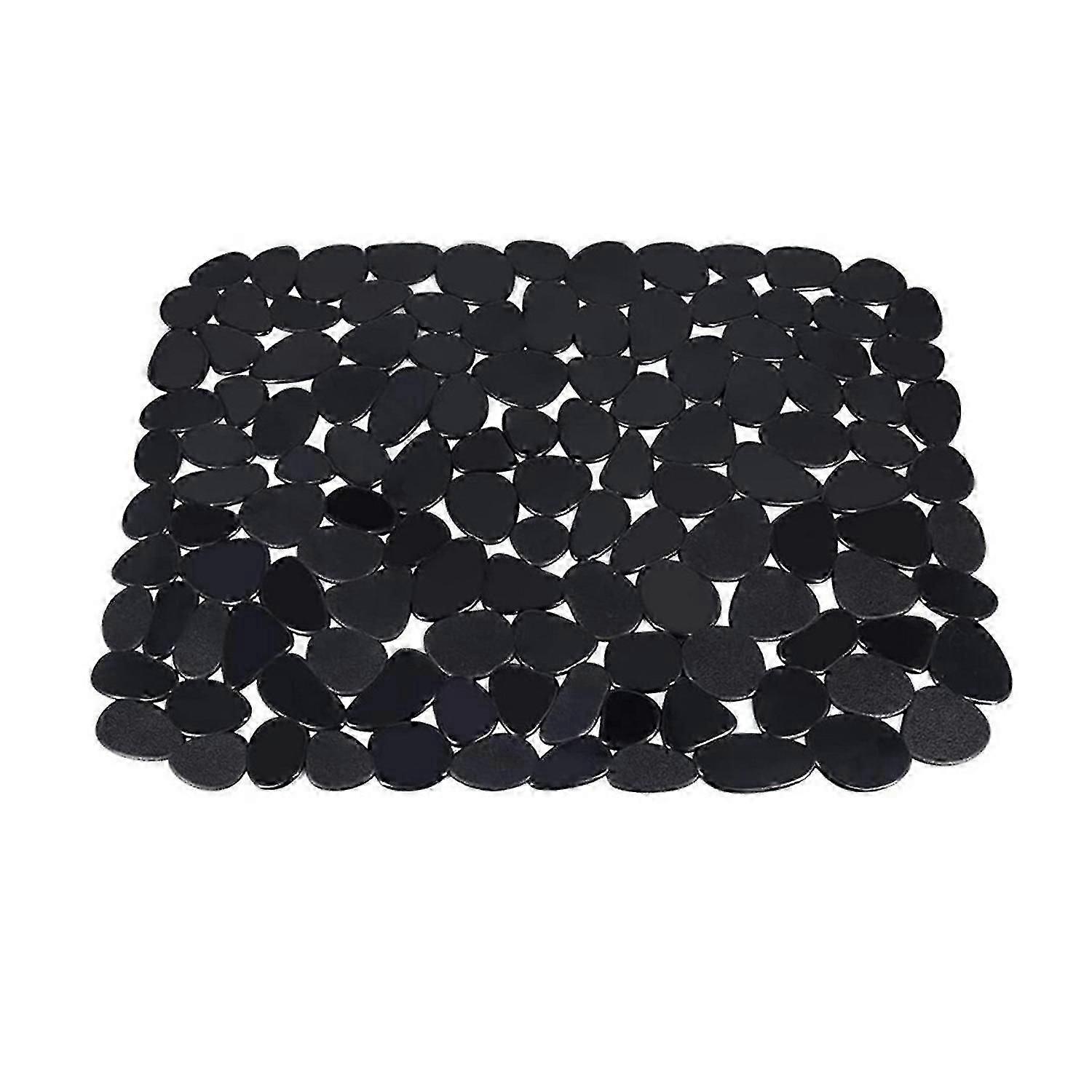 Non-slip Pebble Sink Mat Eco-friendly PVC Practical Function Sink Protector Liner Pad Kitchen Tools