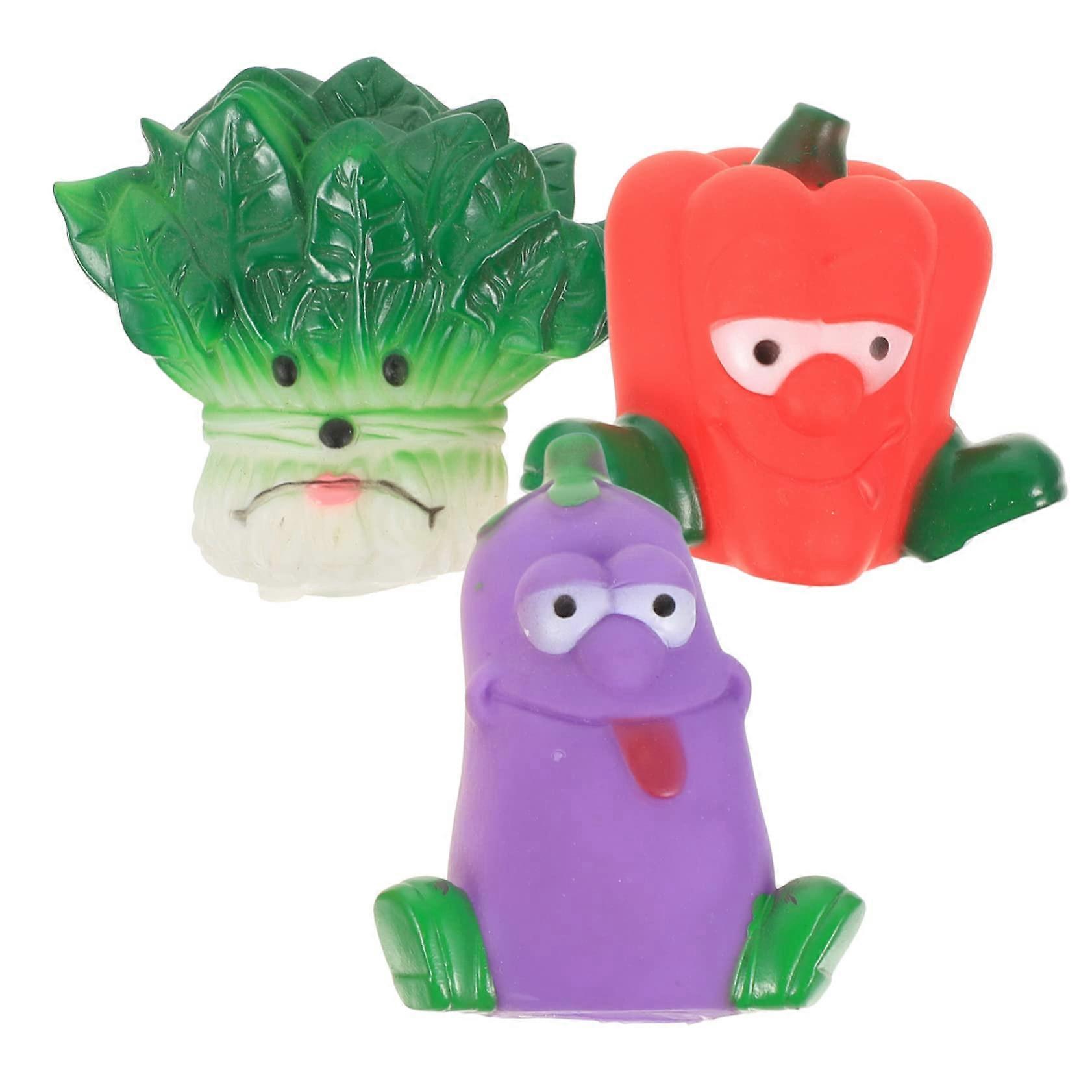 Interactive Chew Toy Set for Pets Cartoon Pepper Squeaky Toy Robust and Sound Generating for Dogs and Physical