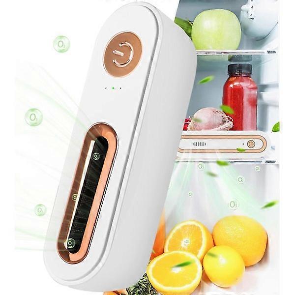 Refrigerator odor remover, lasts 10 years, rechargeable.