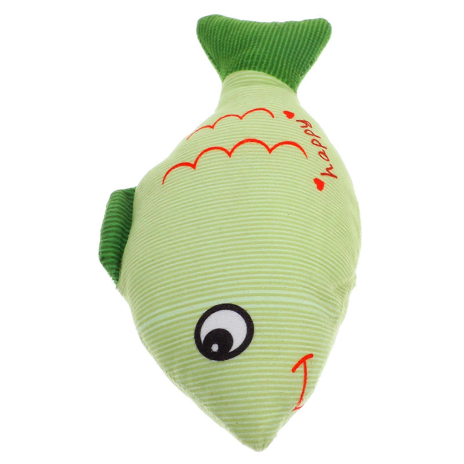 Interactive Cat Toy with Realistic Fish Design Soft Plush Material for Playtime Fun