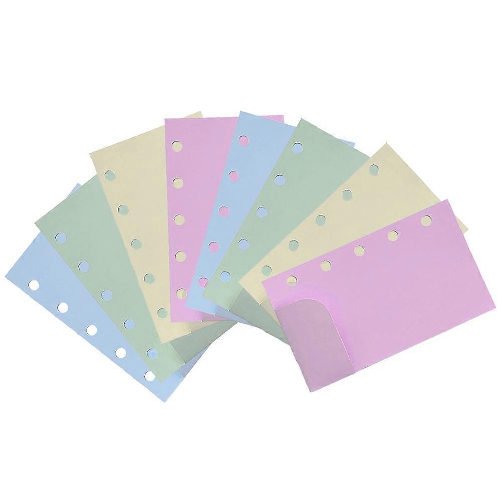 Masteelf 2 Bags Multi use Scrapbook Inserts Binder Pockets Replaceable Scrapbook Pockets (M5)
