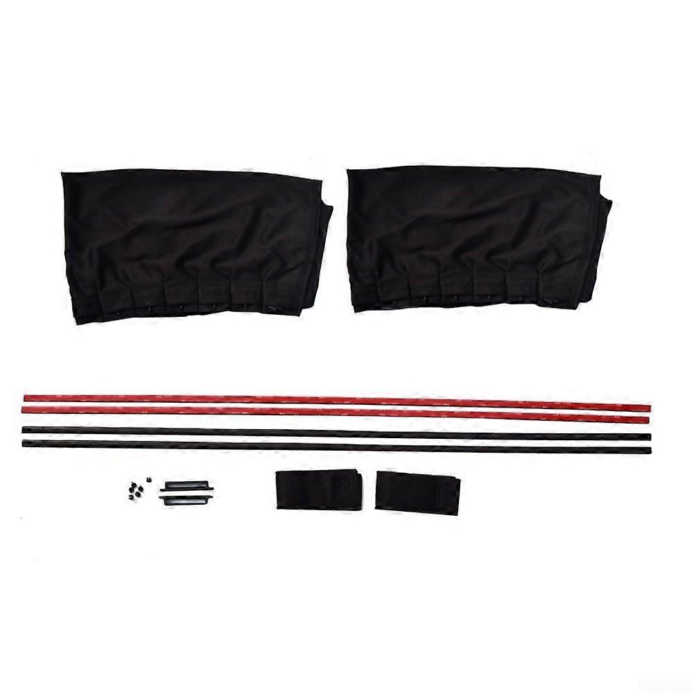 Car window curtains for auto, van, SUV, sunshade and privacy, 2 pieces