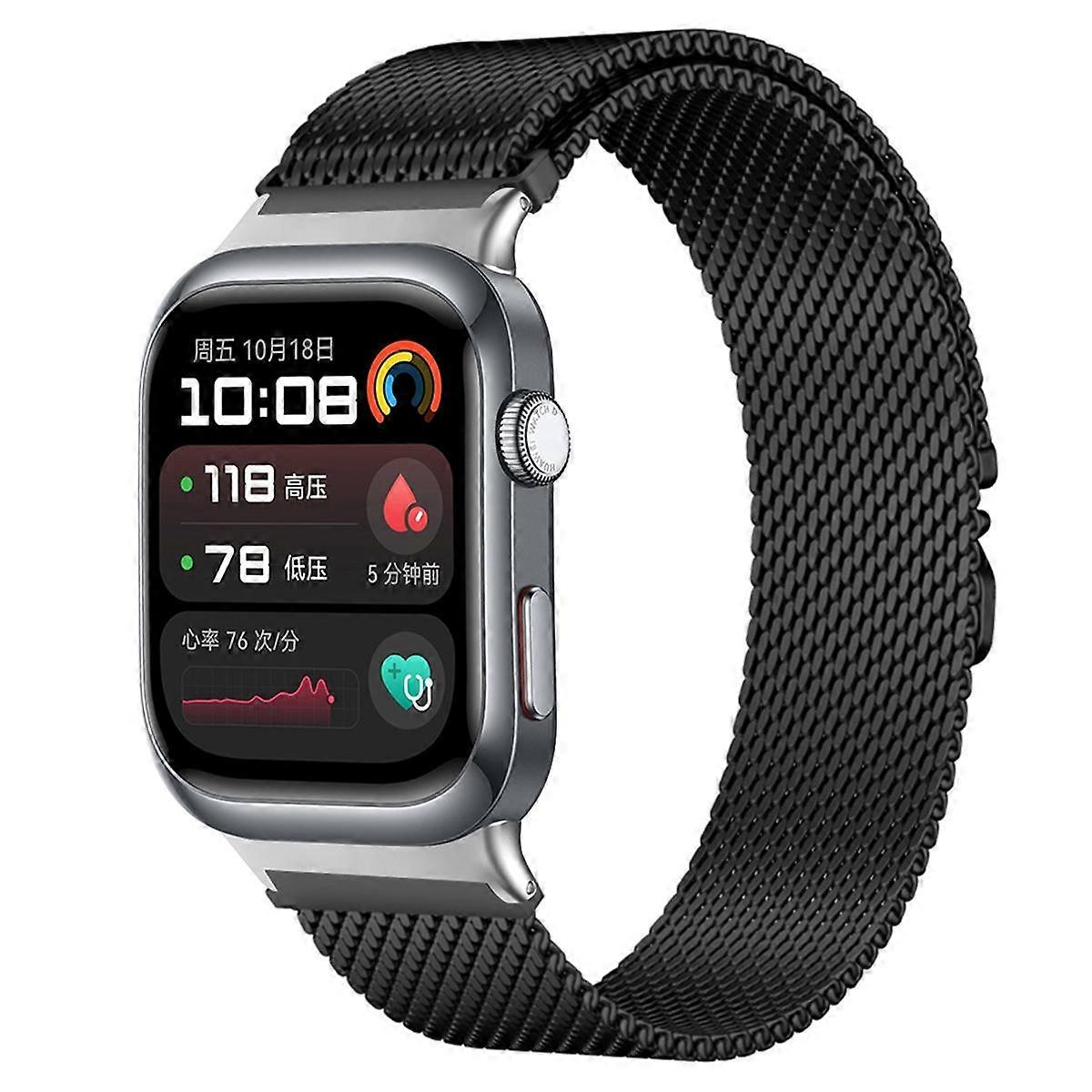 xDfind ميلانيز المظلة مشبك الفولاذ المقاوم للصدأ ووتش الفرقة لهواوي ووتش D2