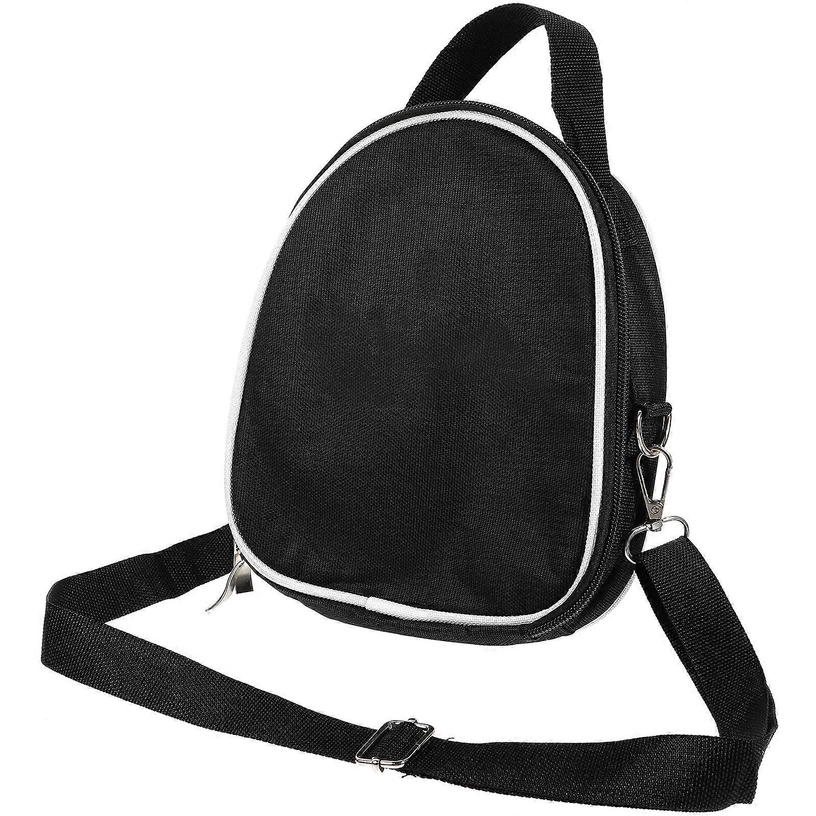 Portable Oxford Cloth Kalimba Storage Bag with Strap for Guitar and Musical Instruments Protection – Black Pouch
