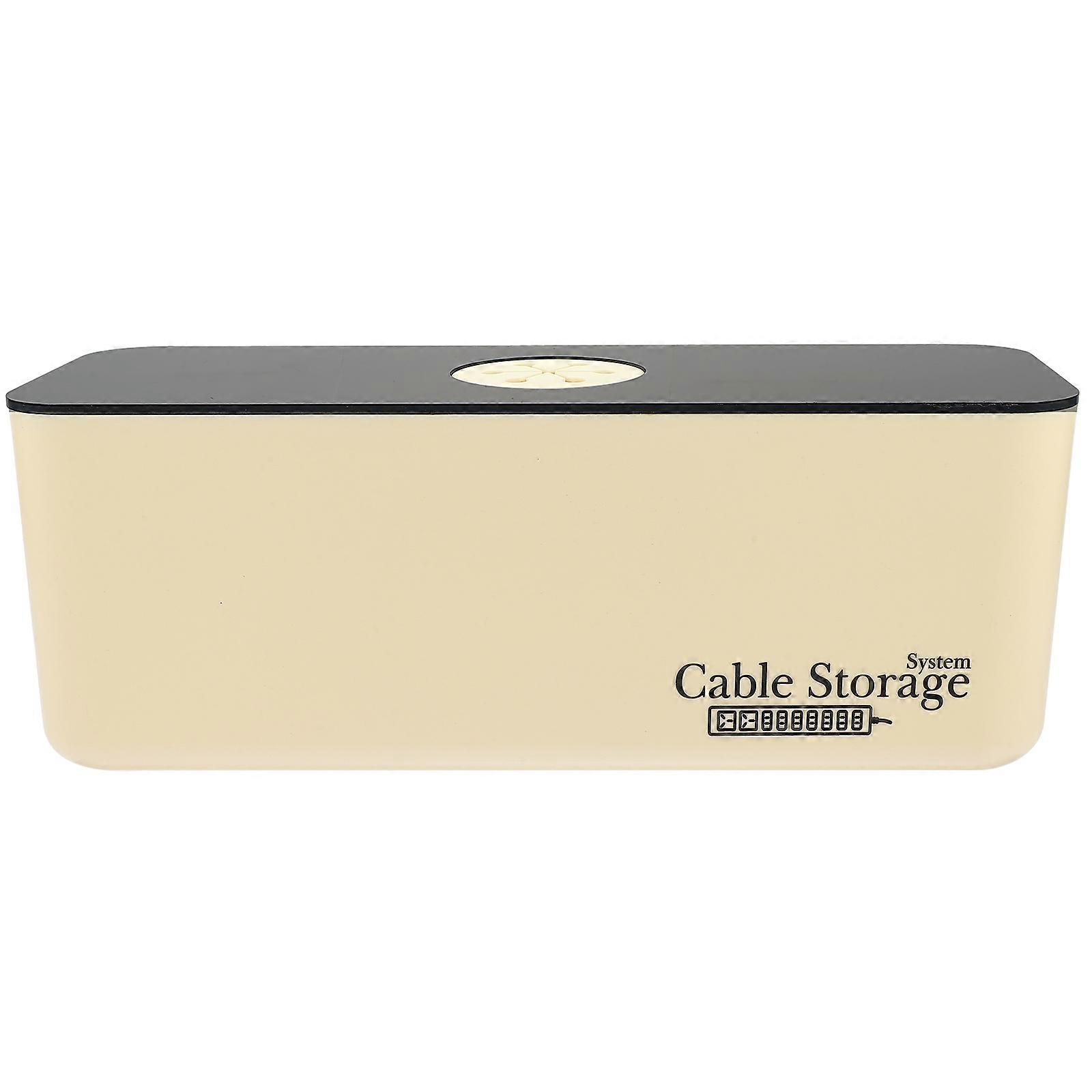 Wire Organizer Cord Organizer Bin Desk Wire Organizer Elegant Design For Cables Chargers Sockets 1Set