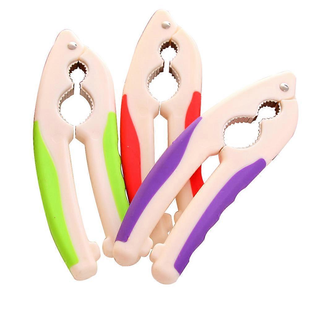 Walnut Nutcracker Aluminium Alloy Non-Slip Grip Cracking Hard Shells Heavy Duty 1Set