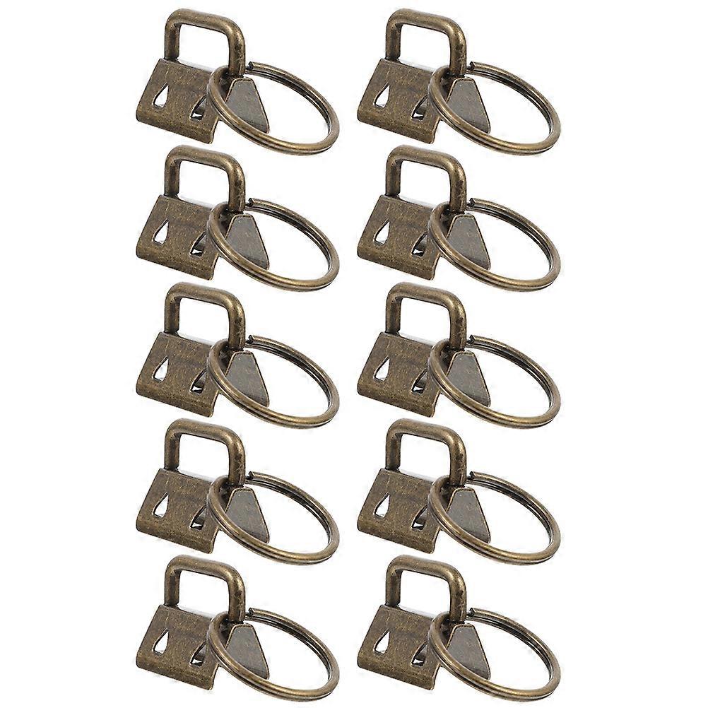 20pcs Metal Ribbon End Fasteners for Handbag Straps, Belts & Waistbands – Durable, Easy to Install Clasps for DIY Crafting & Repair Projects