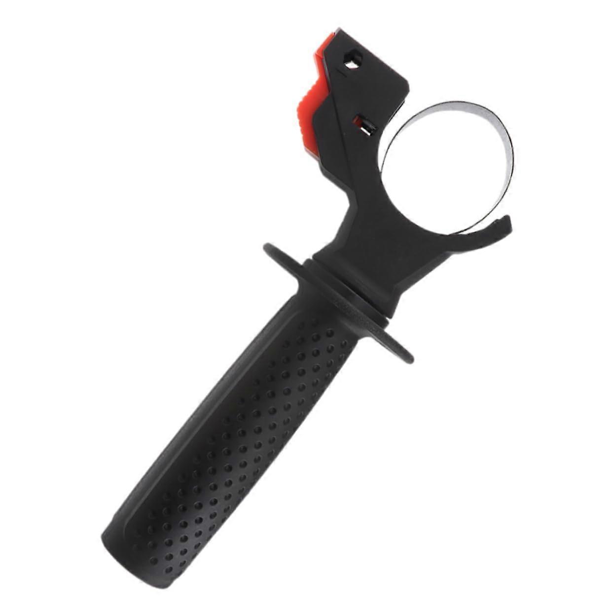 Electric Hammer Handle Tapping Drill Replacement Side Handle For Cordless Drills, Countersink Tool, Screws, Iron Black