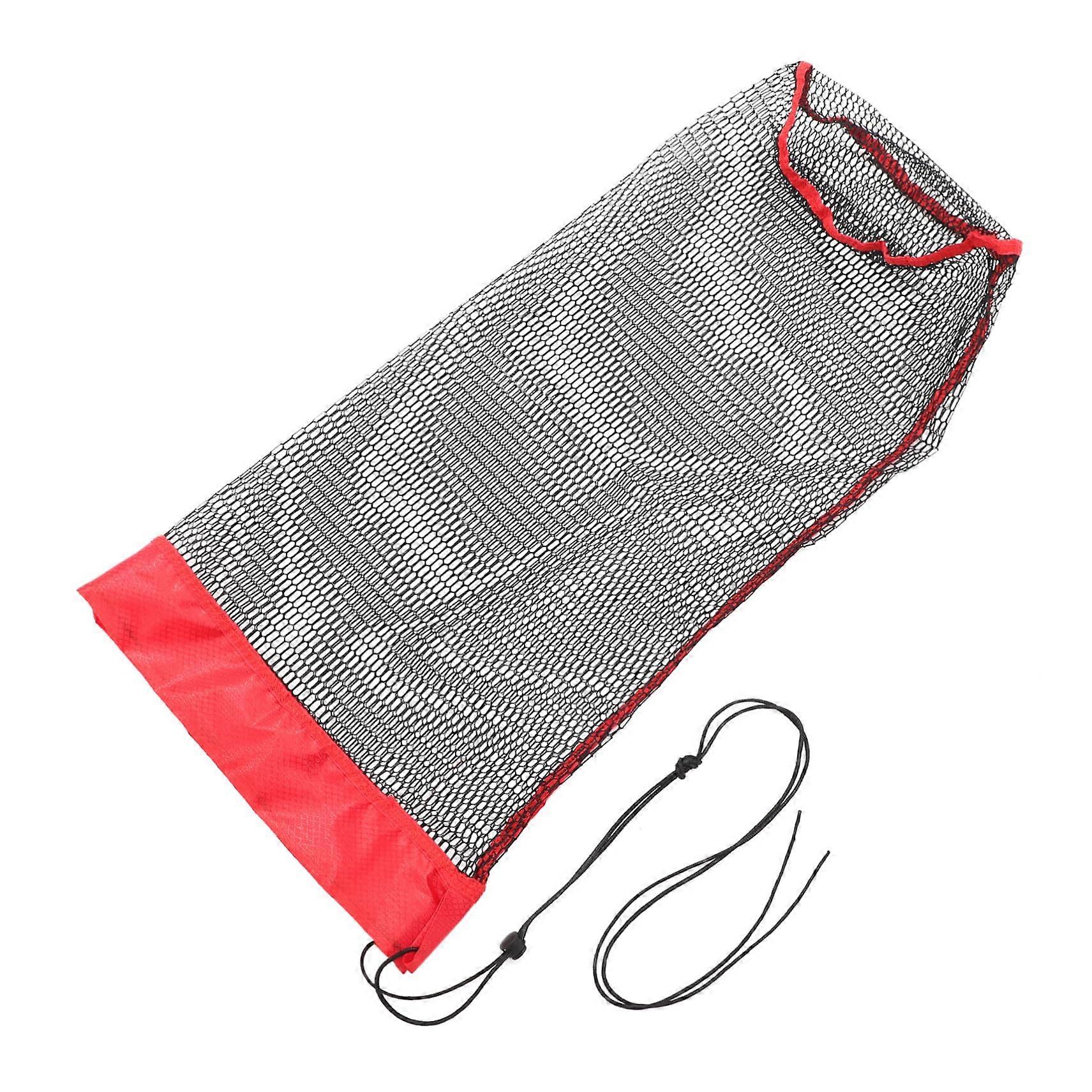 Durable fish protection net for safe fishing and storage of trout, easy to clean, portable, and ready to use.'